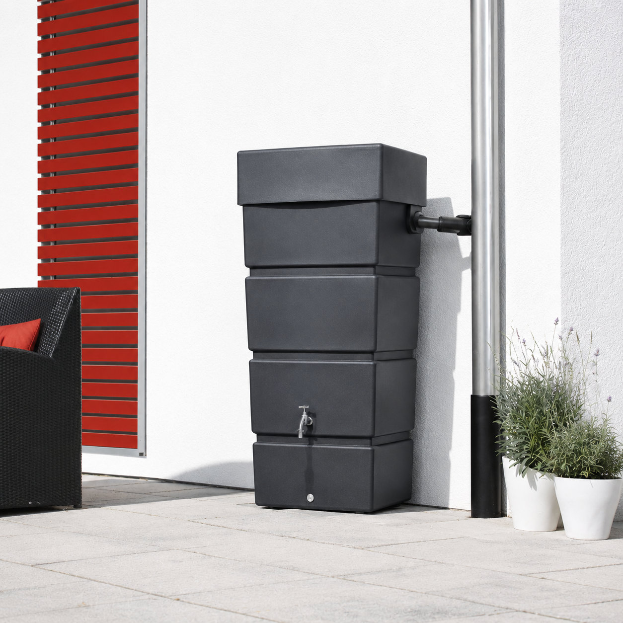 Itza 300 L, noir granite