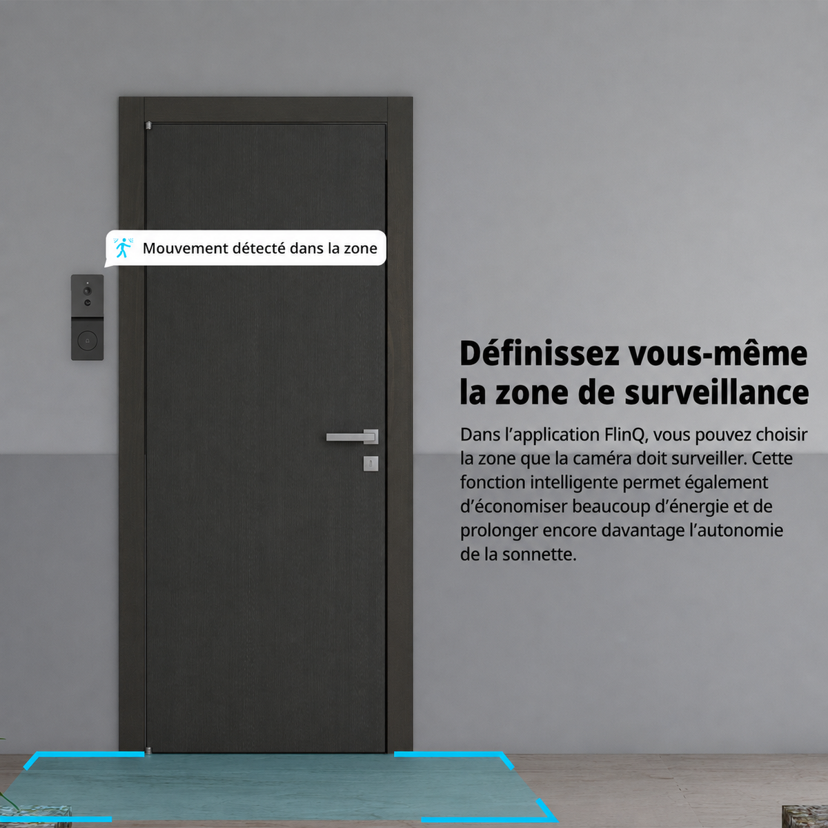 Sonnette vidéo extérieure intelligente