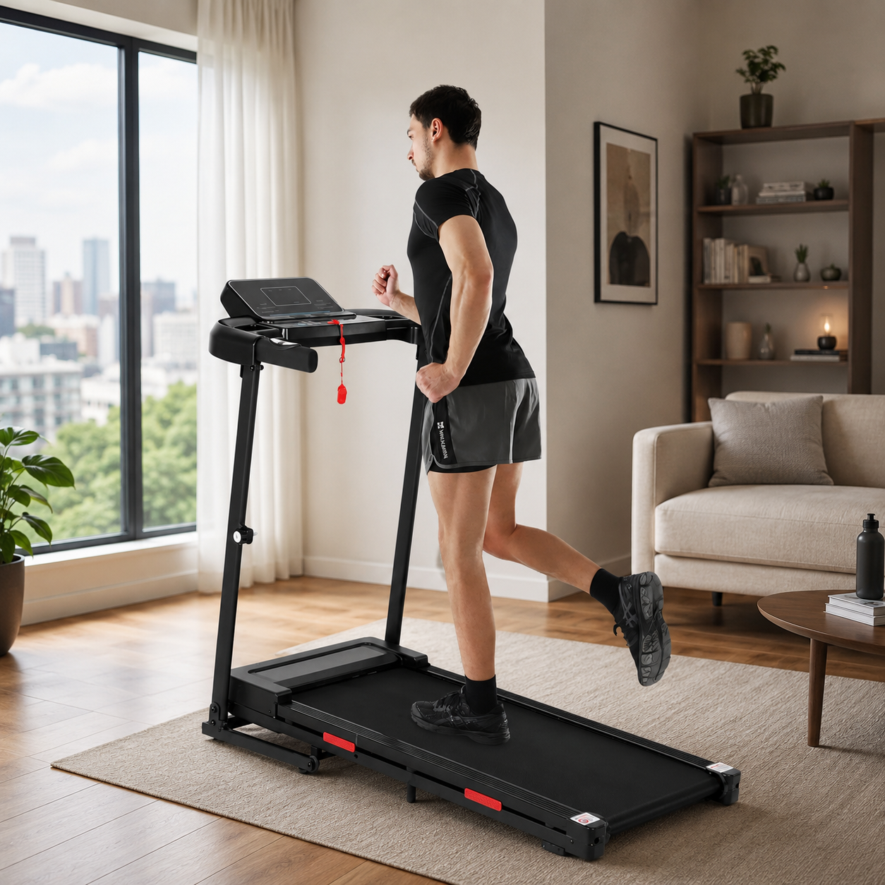 Tapis de course - 1.75CV - vitesse de 12km/h