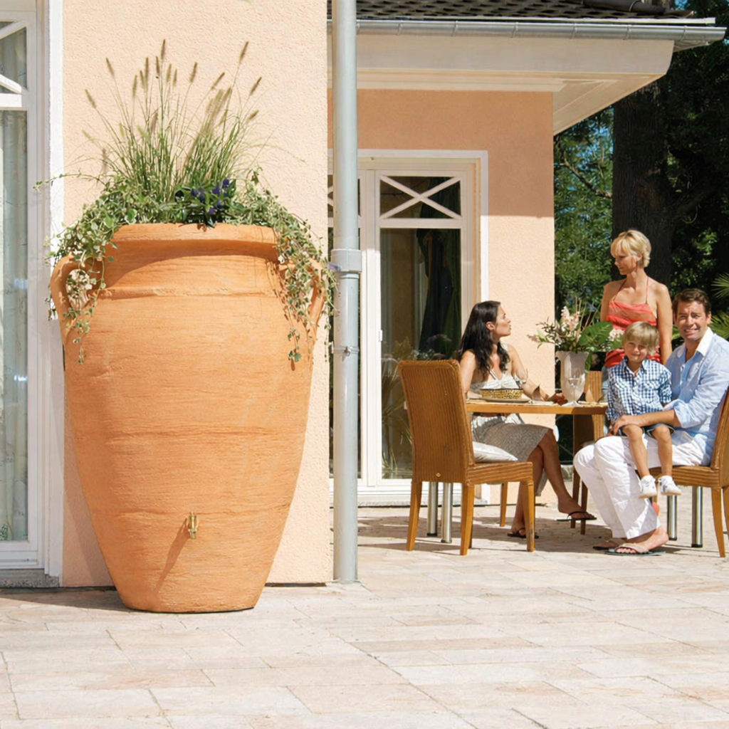 Réservoir Antik Amphore 250 L, terracotta
