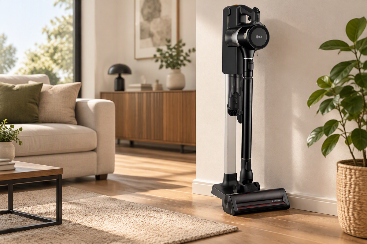 Aspirateur balai LG avec 2 batteries