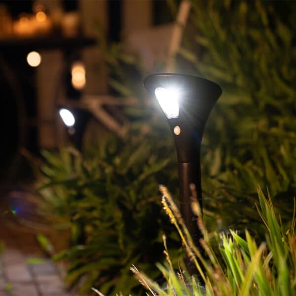 FlinQ Solar Lamp Spike 2-pack - Éclairage d'allée de jardin - Lampe Solar - Lampe de nuit