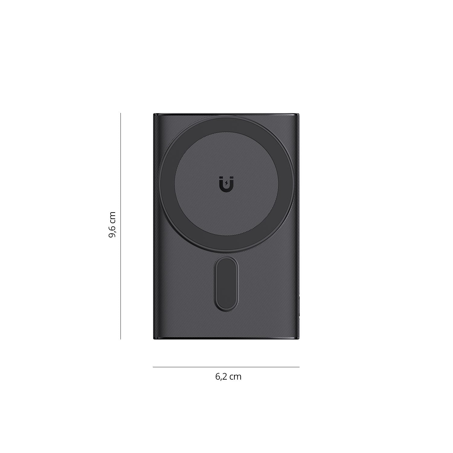 Chargeur mobile pour iPhone Noir MagSafe 5000 mAh FlinQ