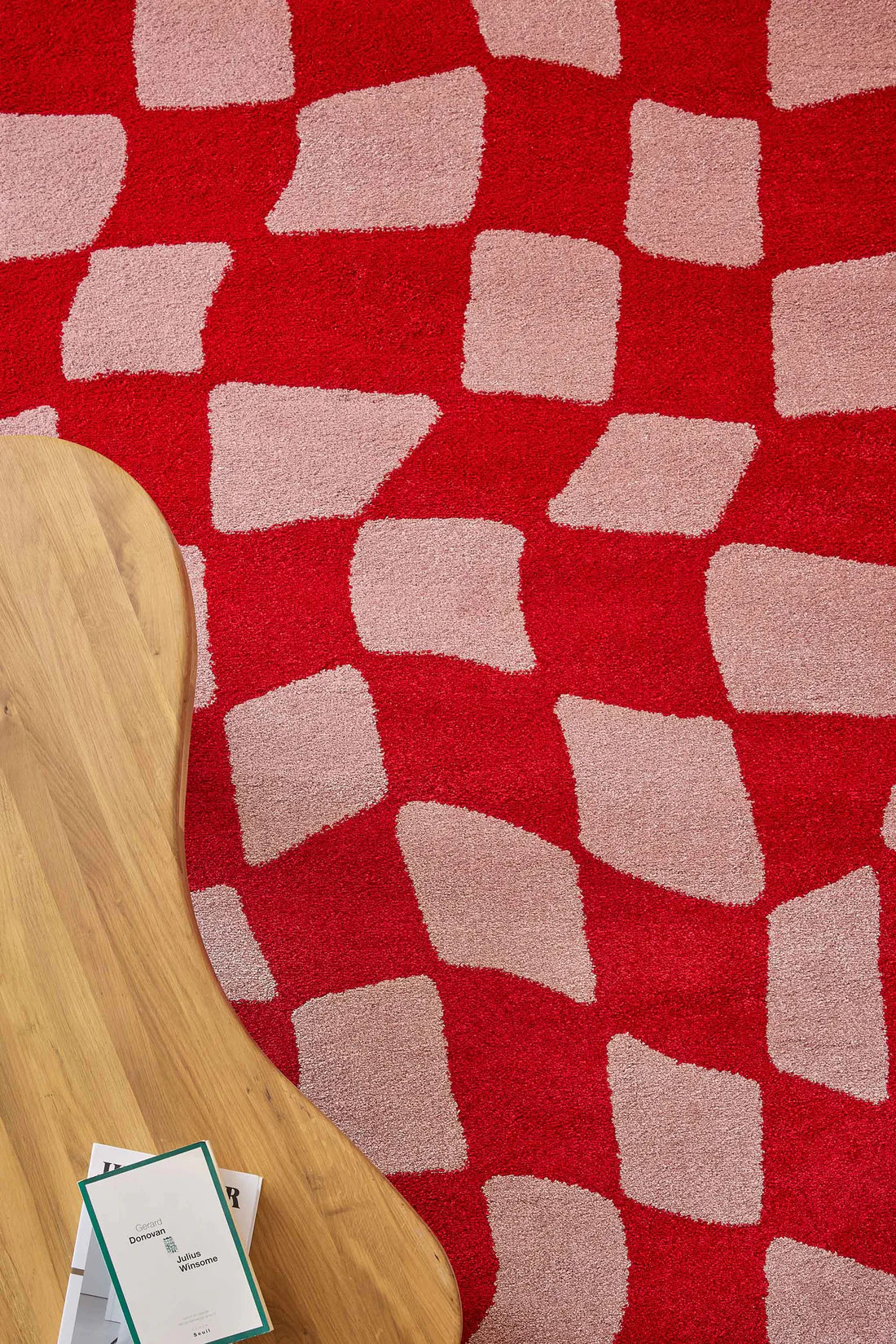 Tapis GROOVY rouge