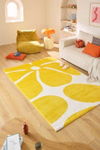Tapis jaune - Groovy