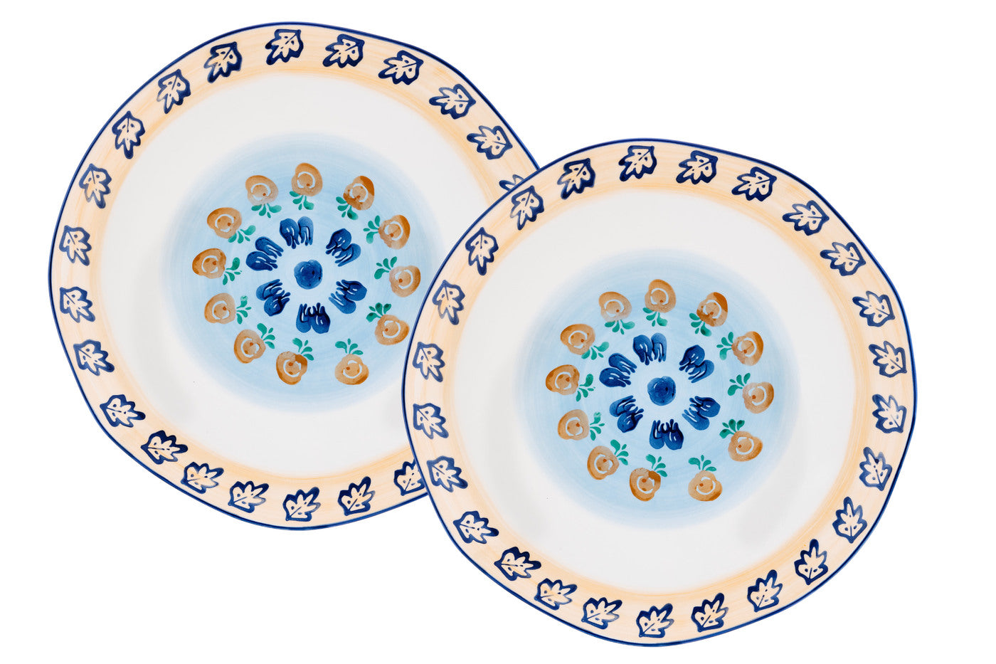 Plateau de service NAPOLI Ø30cm - 2 pièces - AGRUMI