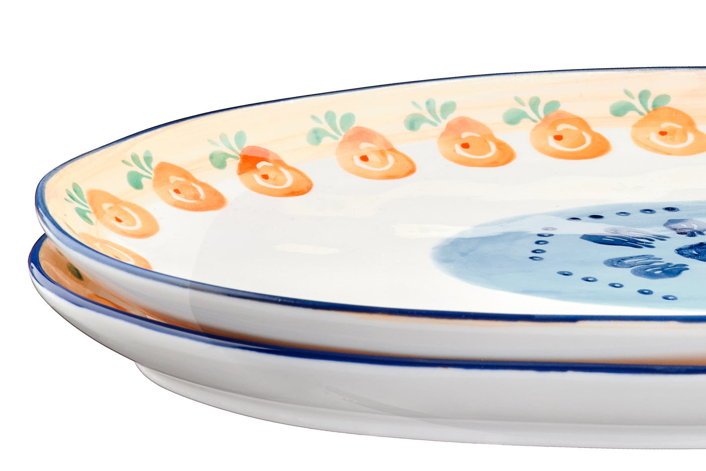 Plateau de service NAPOLI 36,5 x 22cm - 2 pièces - AGRUMI