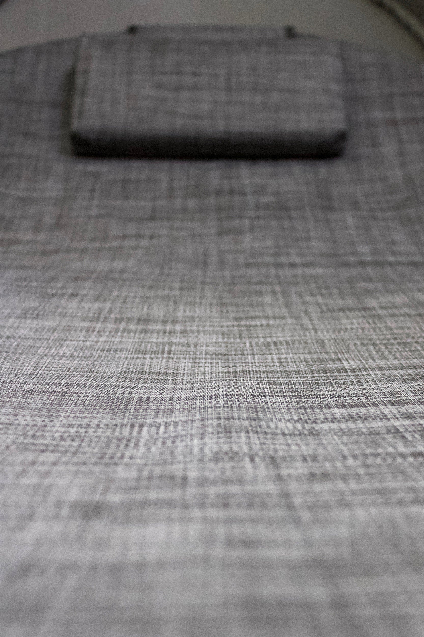 Bain de soleil HOSSEGOR en acier avec brise-soleil - GRIS