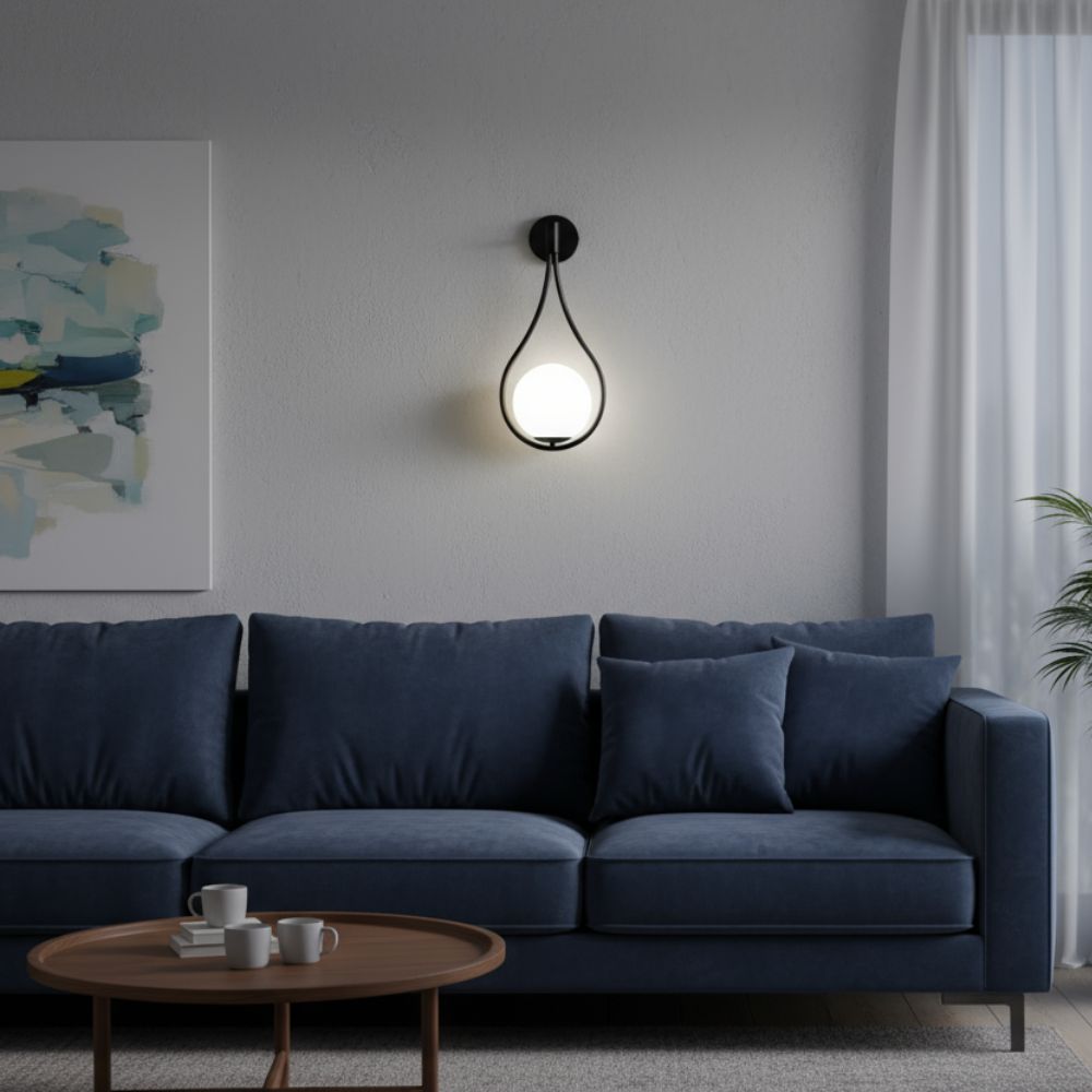 Lampe murale Klok