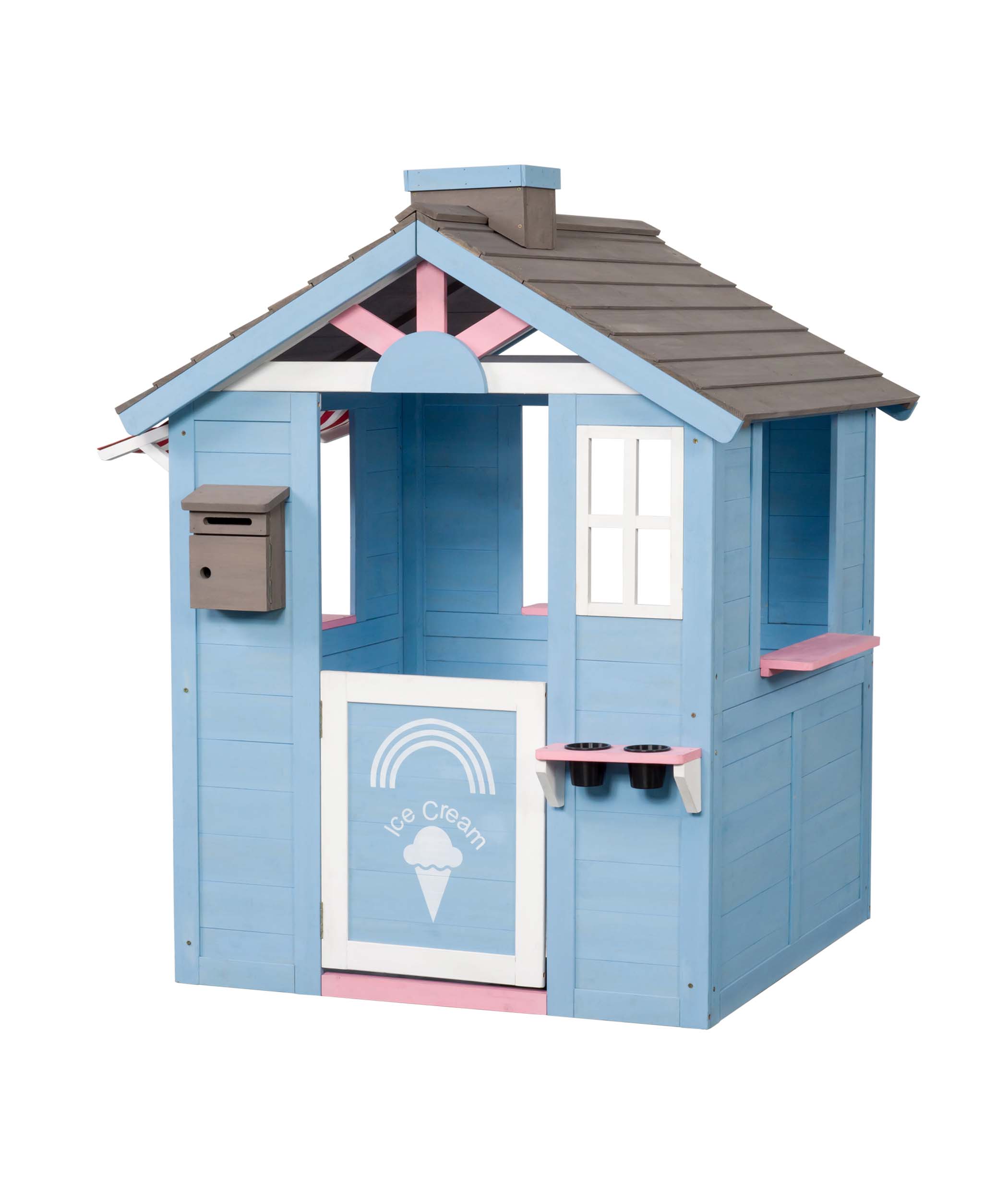 Maison de jeu en bois - Magasin de glaces