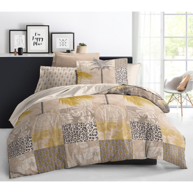 Parure de couette réversible pour lit 240 x 220 cm 13 modèles au choix