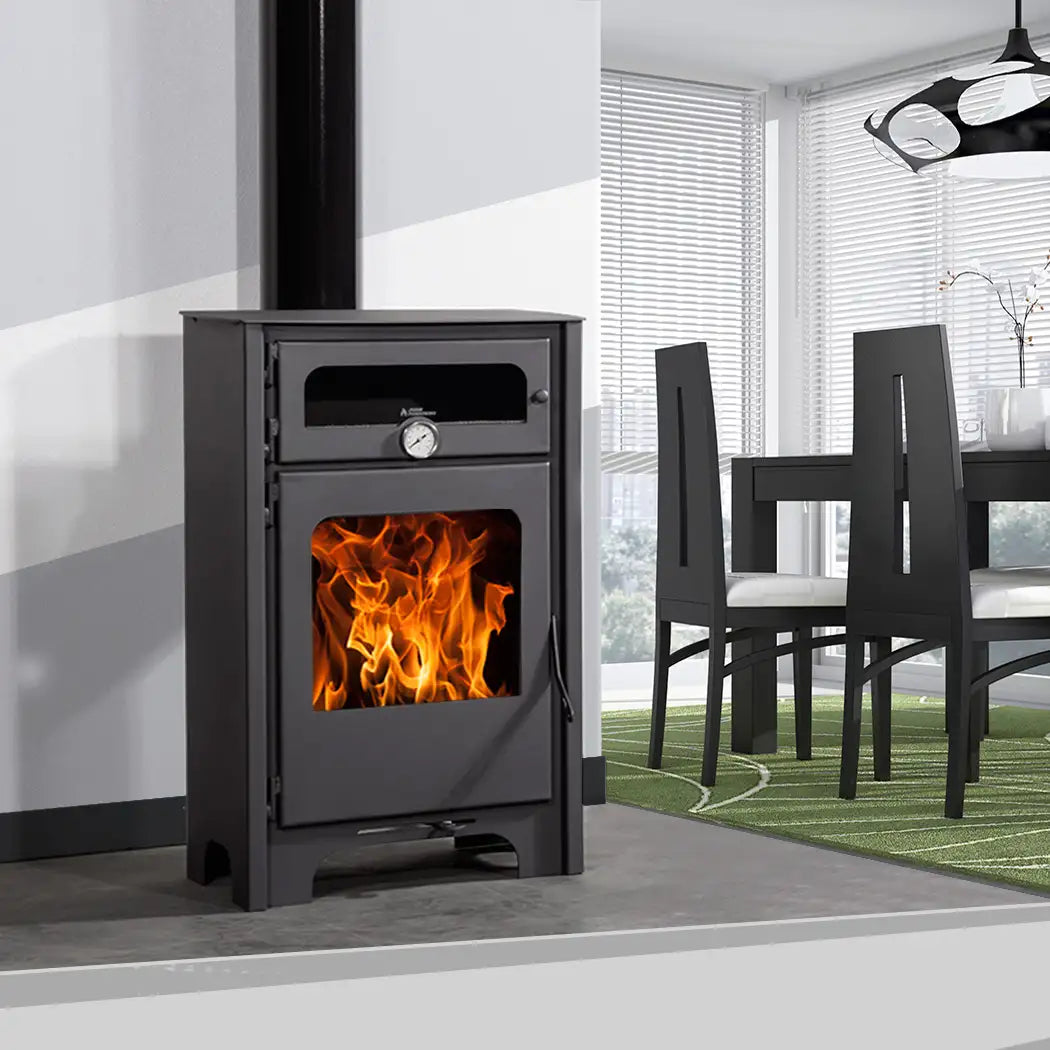 Poêle à bois Florence - 7,4 kW - 270 m3 - A+
