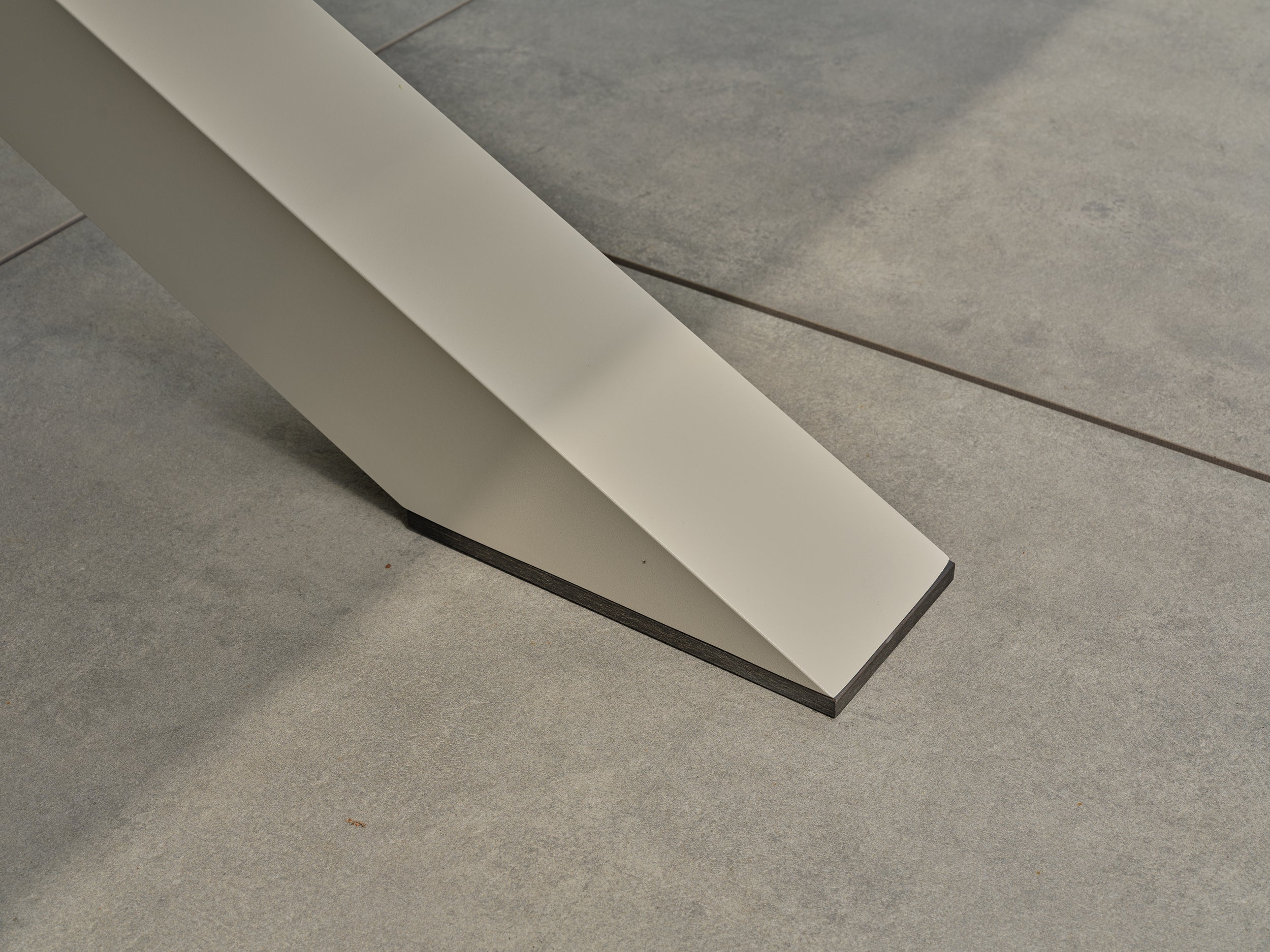 Table de jardin aluminium Kelia 8 personnes - Grège 220 cm