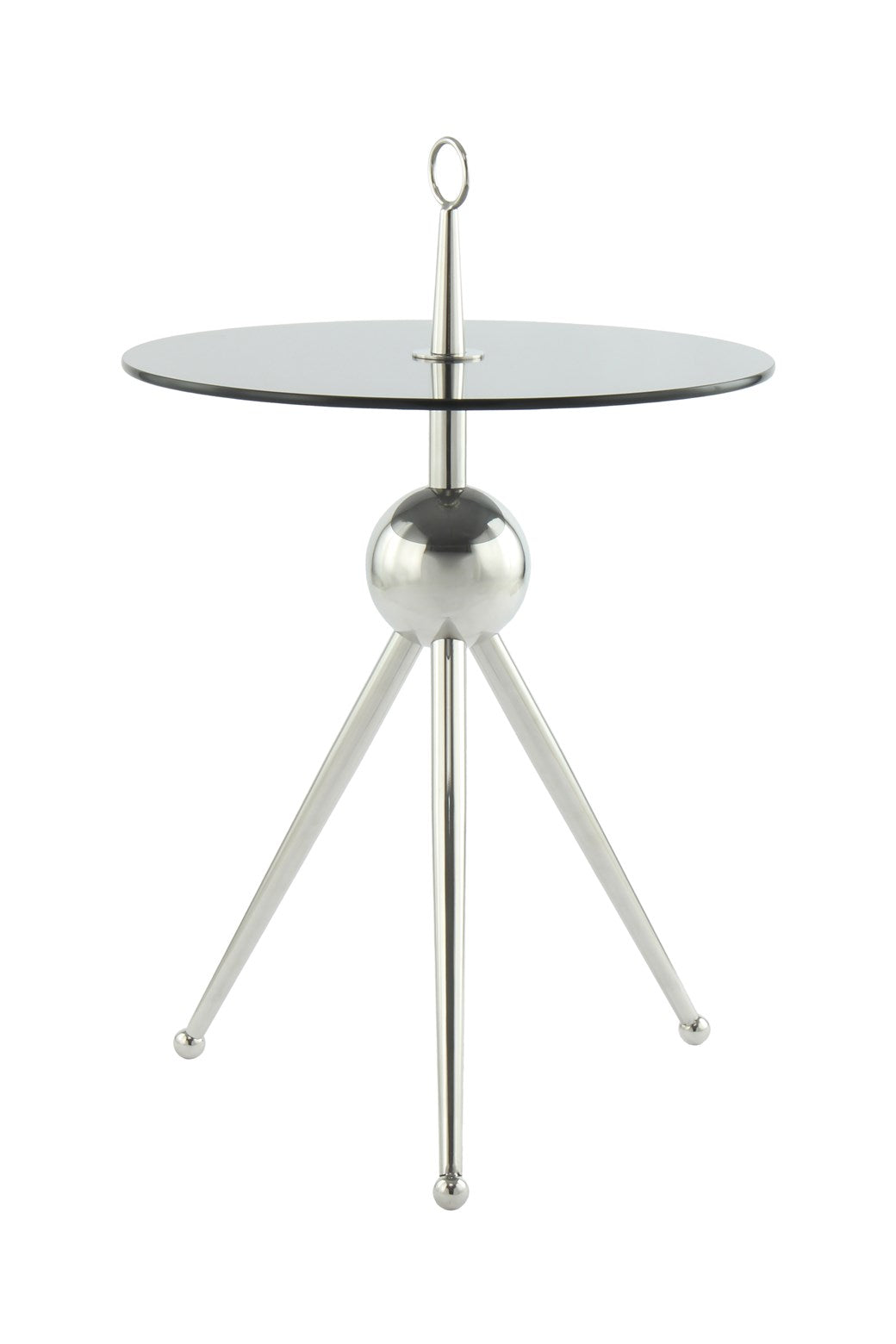 Table d'appoint argent transparent - Ontario