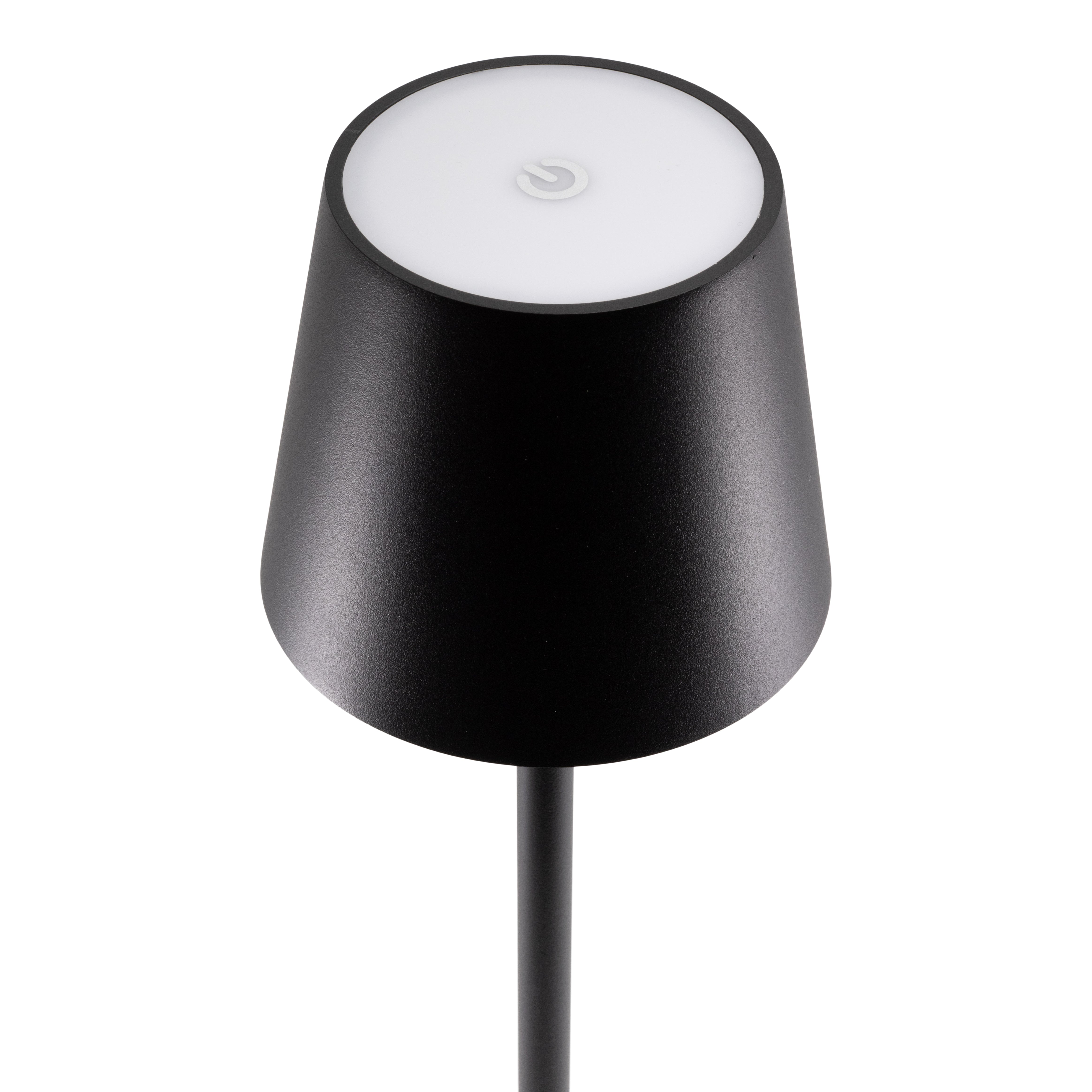 Pack 2 Lampes de table LED sans fil rechargeable Féline - noires - intérieur & extérieur