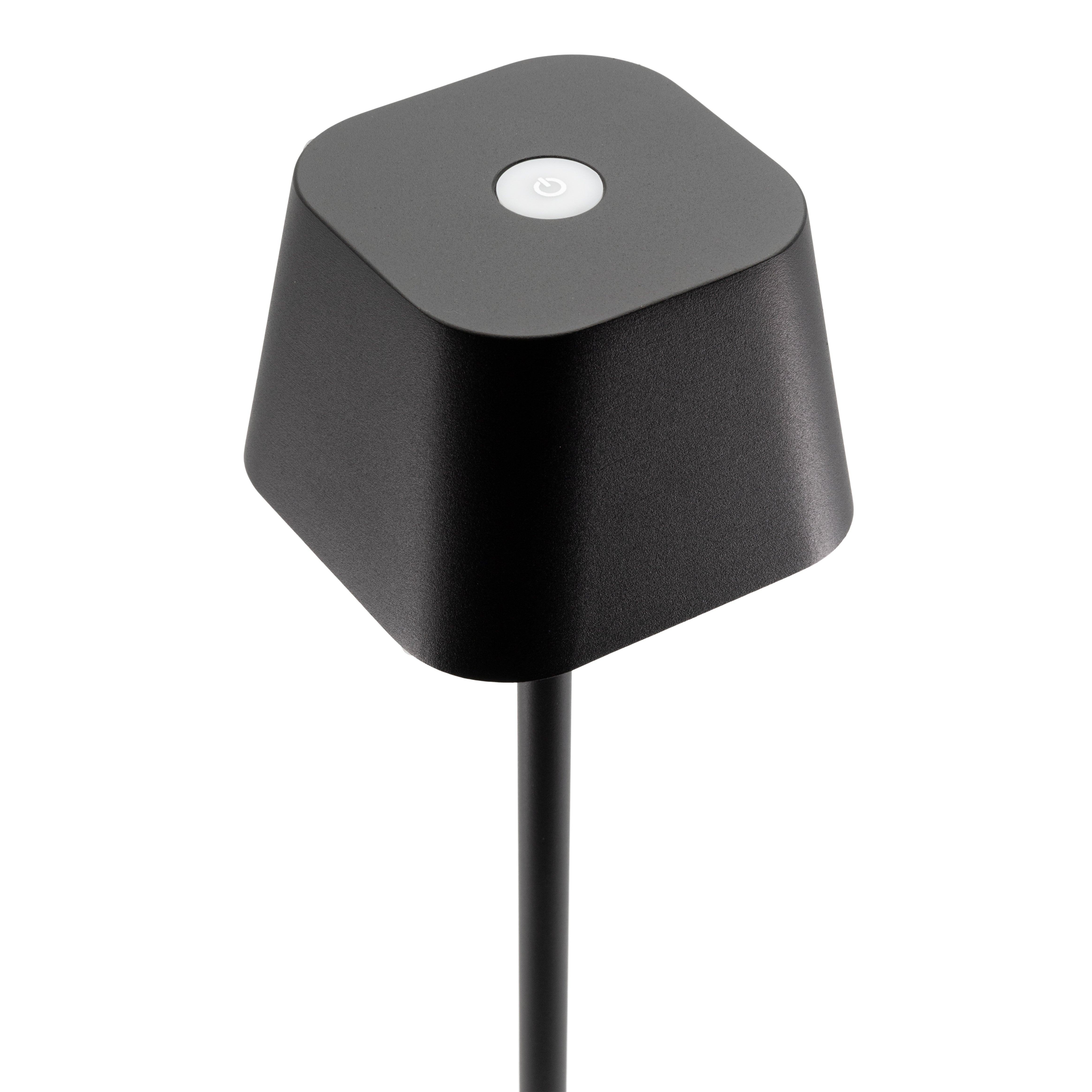 Lampe de table LED sans fil rechargeable Georgina - noire - intérieur & extérieur