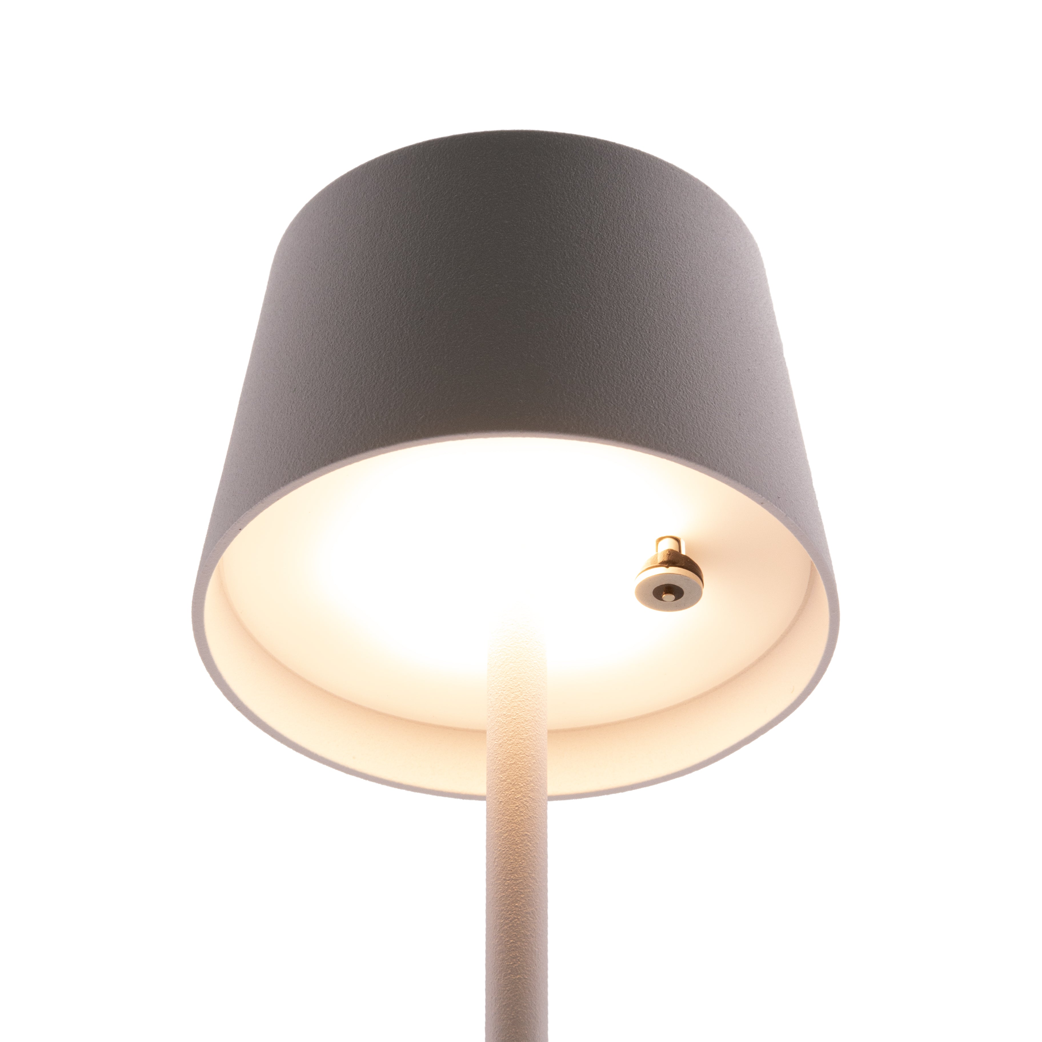 Pack 2 lampes de table LED sans fil rechargeables - Monte Carlo - blanches - intérieur & extérieur