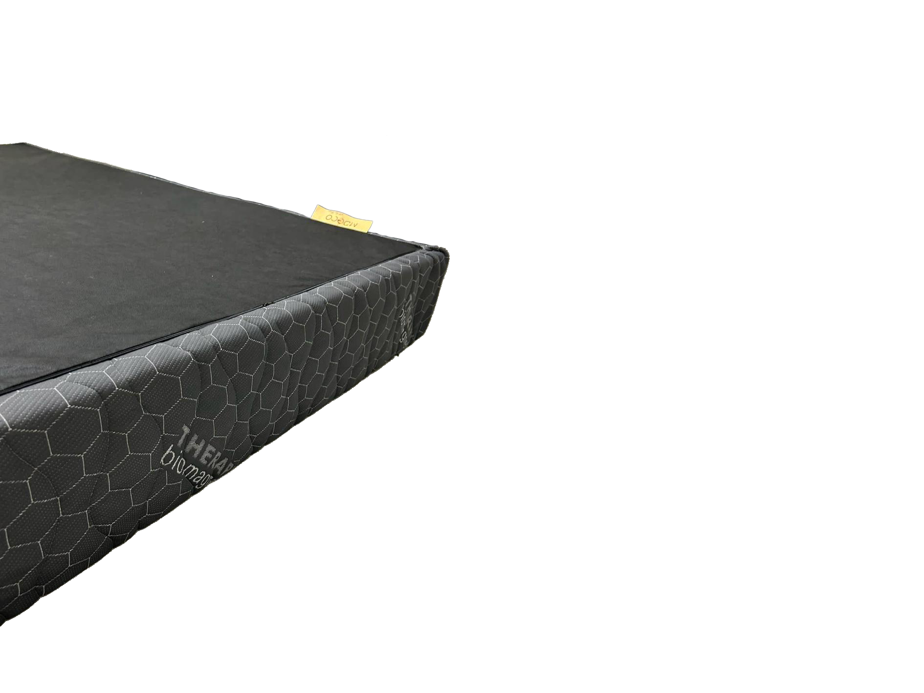 Matelas Capitonné Anthracite - Epaisseur 25cm