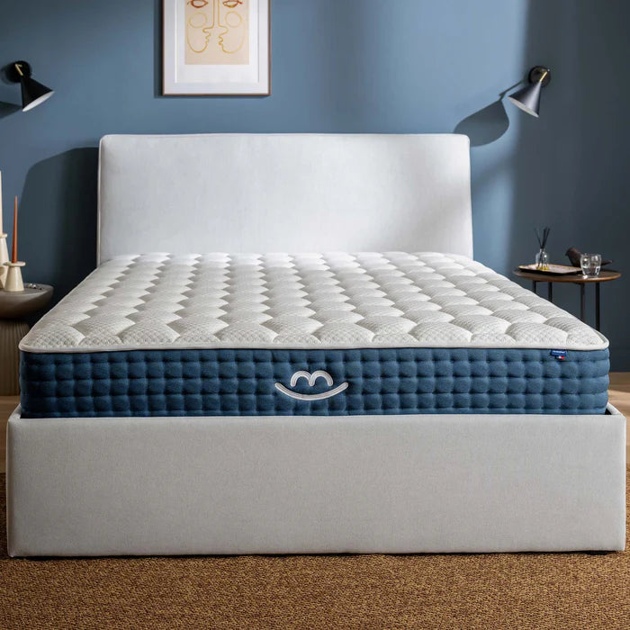 Matelas premium hybride épaisseur 26cm - Jade - Mousse à mémoire forme & Ressorts Ensachés - ferme
