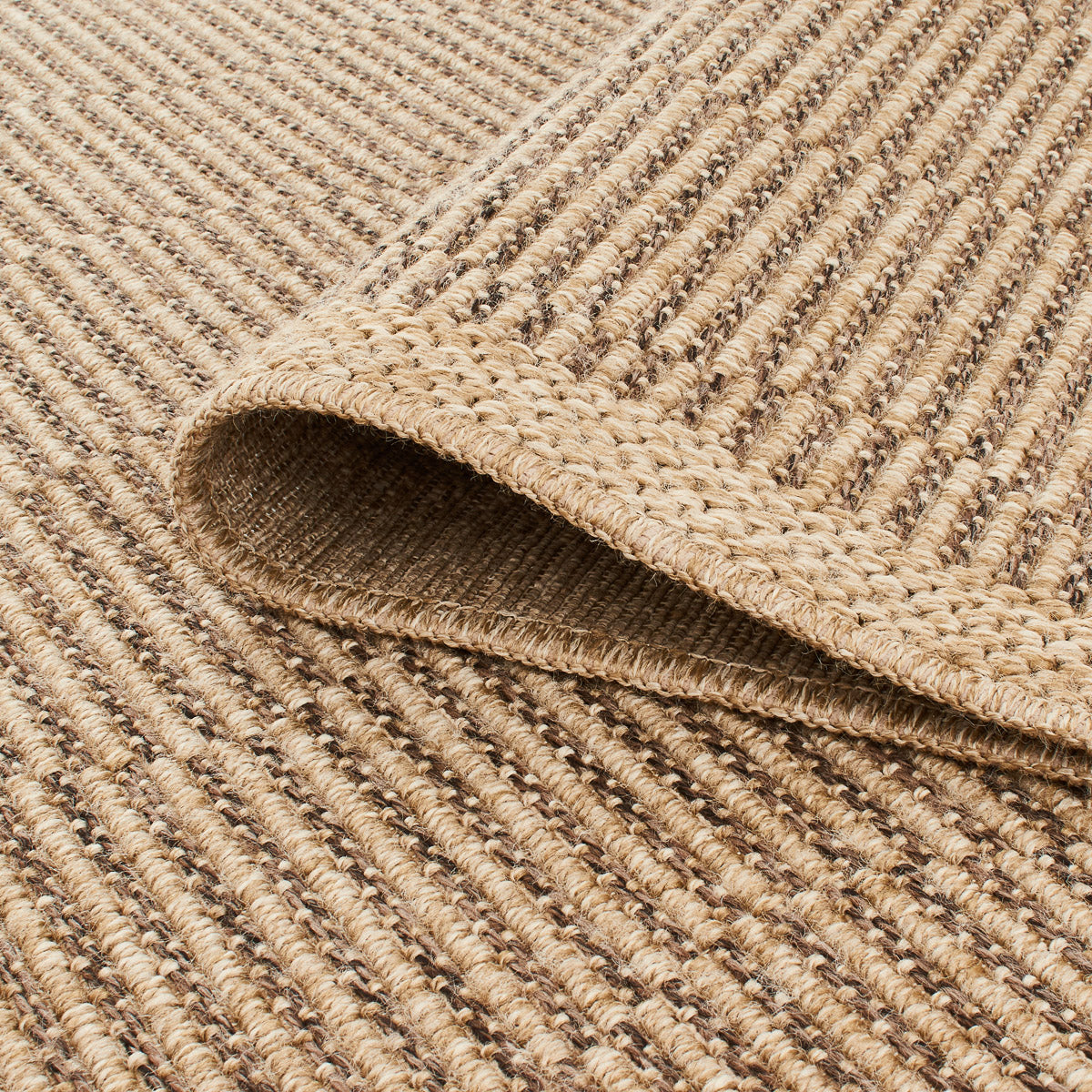 Tapis aspect Jute NATURE marron