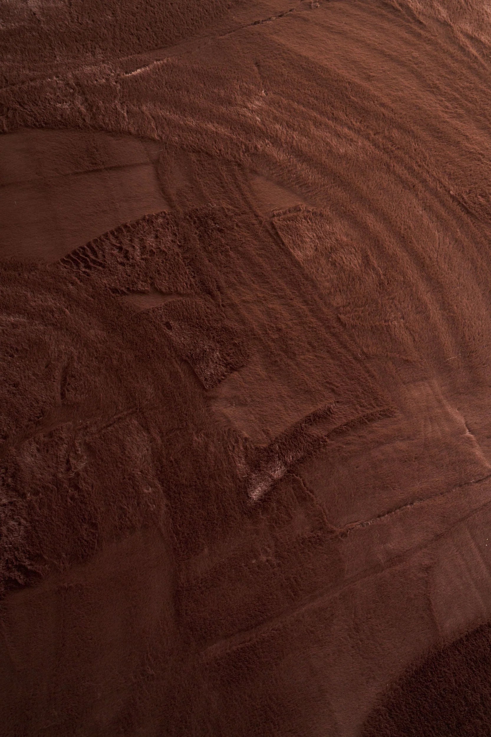 Tapis ultra doux marron - Nuva