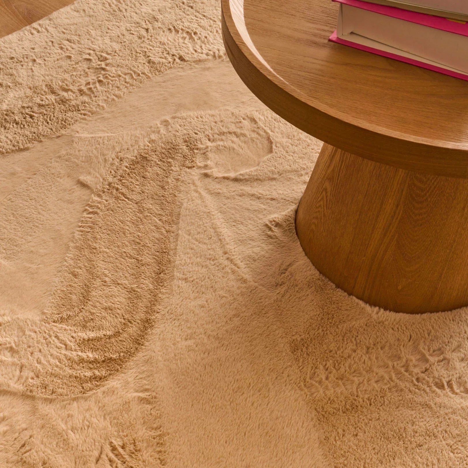 Tapis ultra doux beige- Nuva