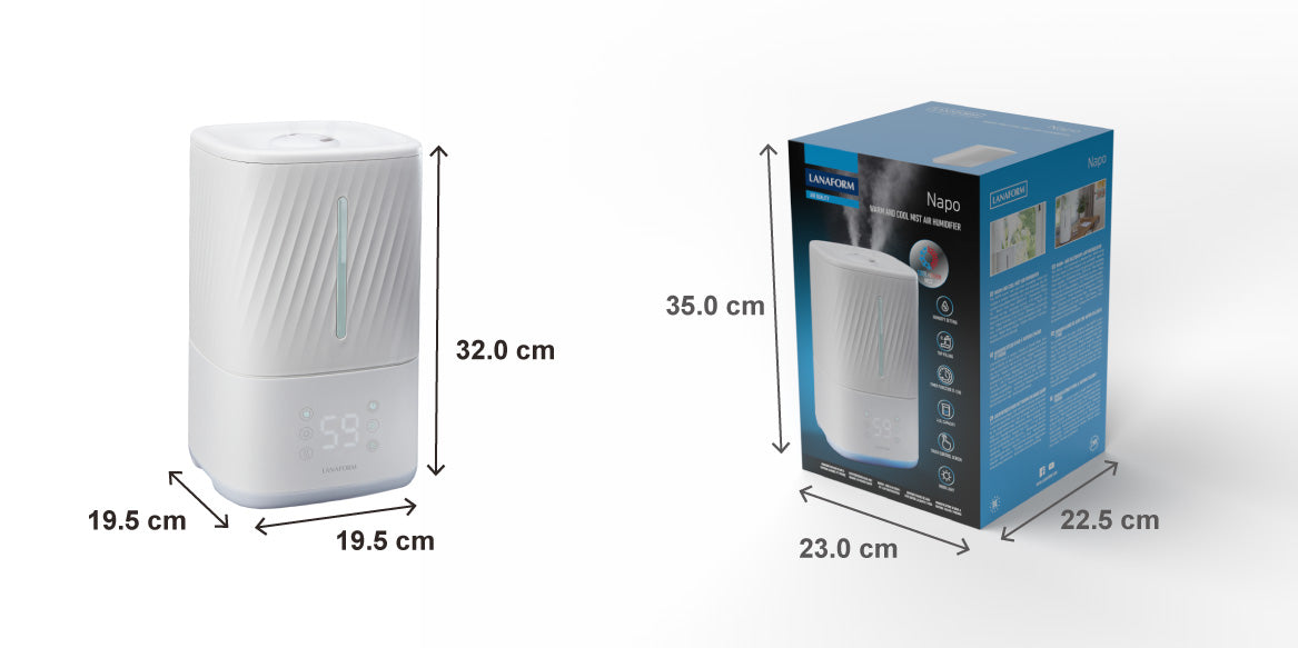 Humidificateur vapeur froide et tiède - Napo