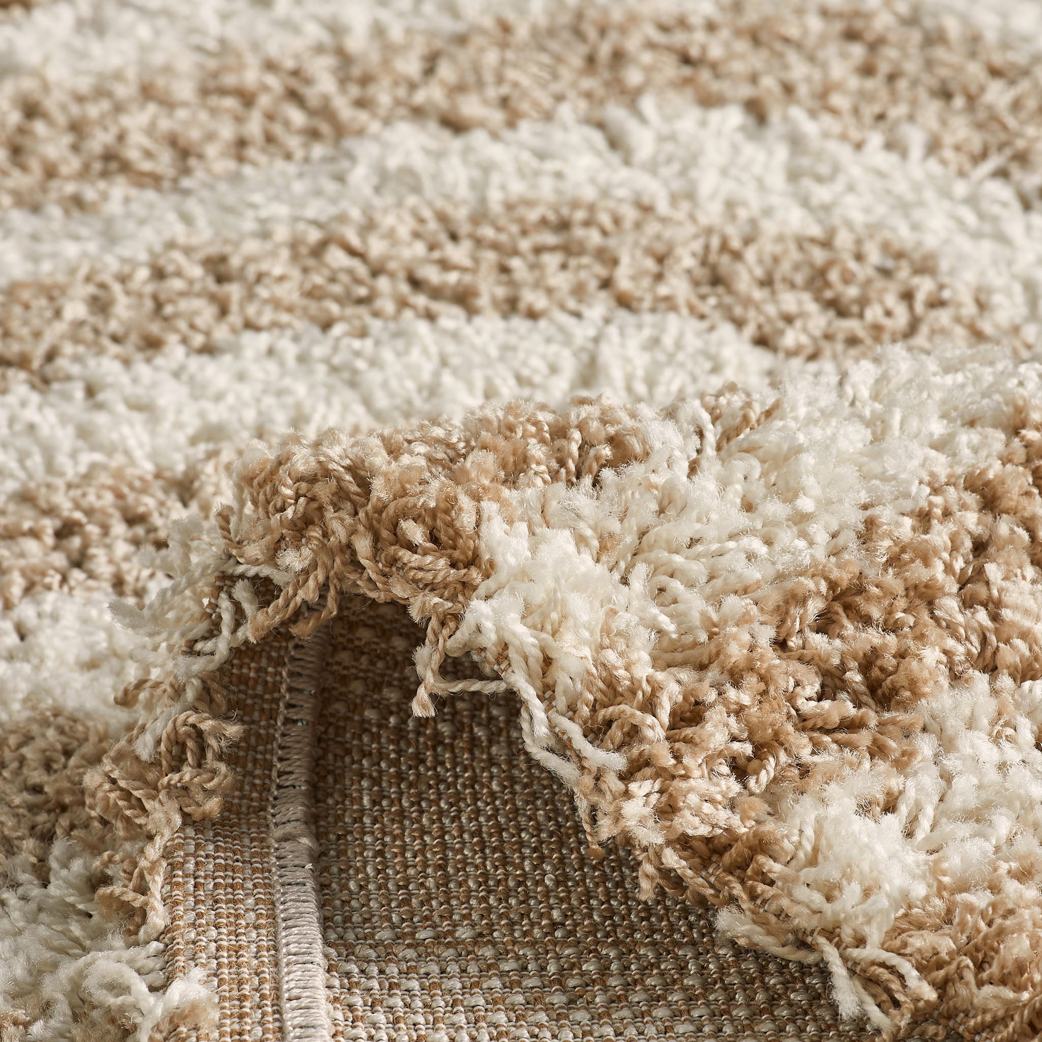 Tapis shaggy Olympe 1067 beige