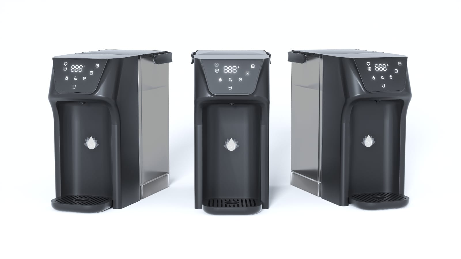 Fontaine à eau ultra compacte et autonome OVI E – coloris noir