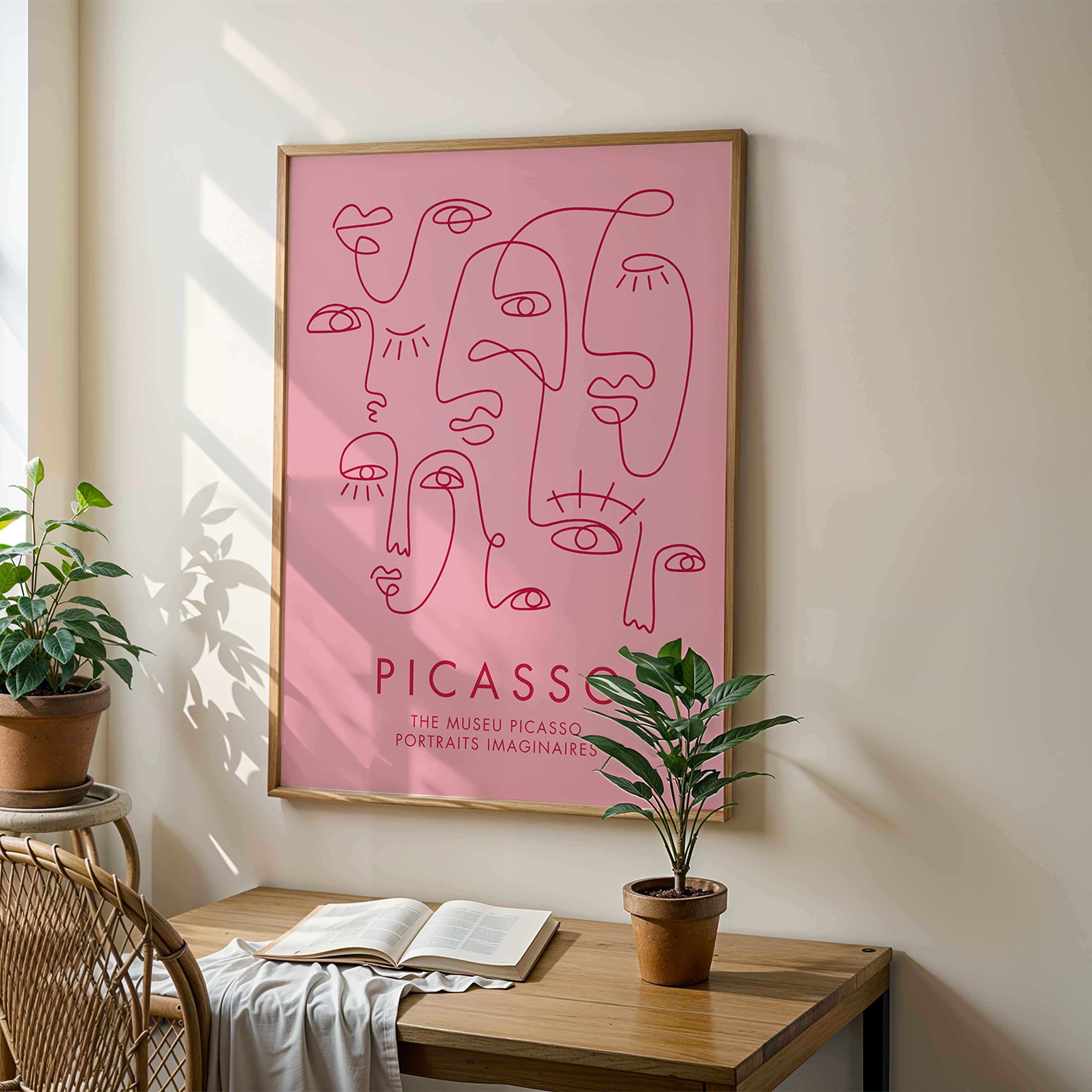 Affiche Portraits de Picasso I