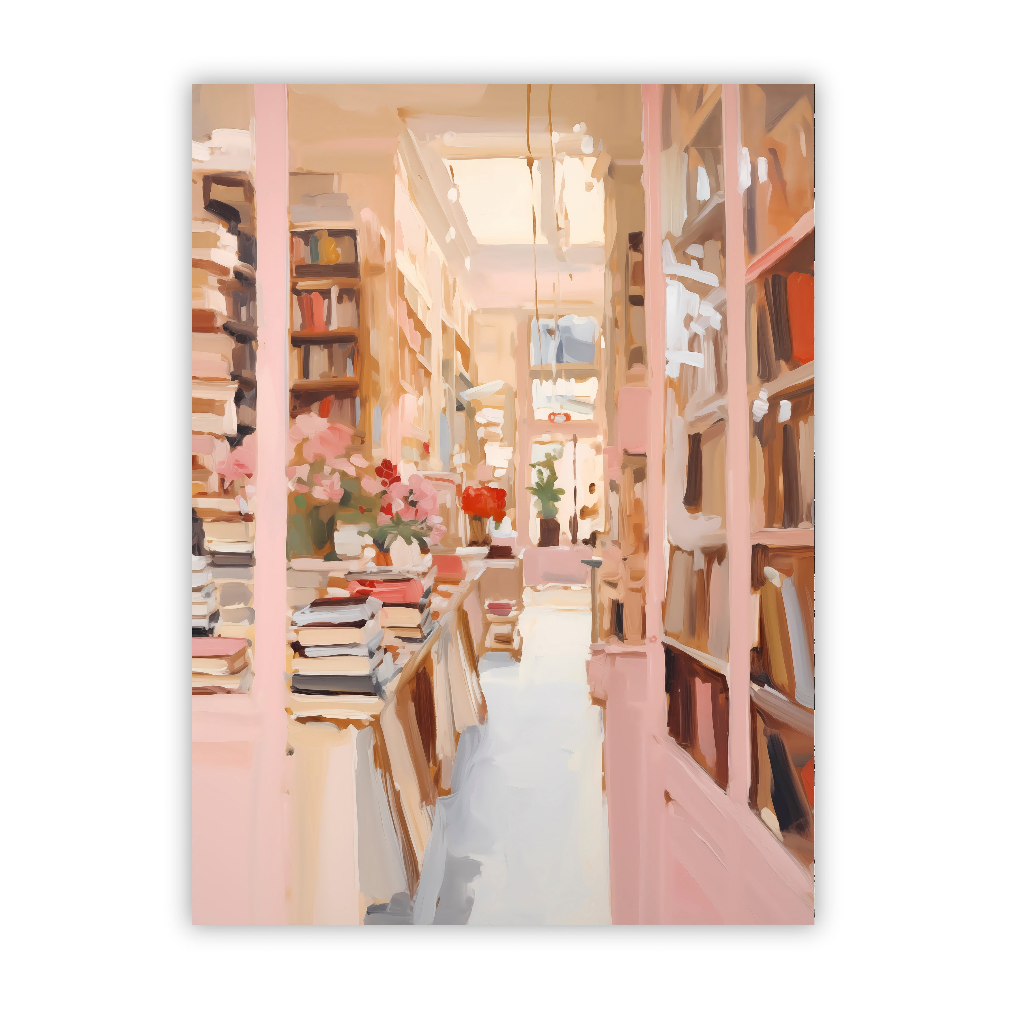 Affiche pour rayon livres