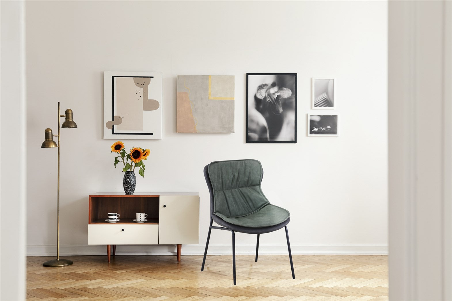 Chaise grise foncé - Brady