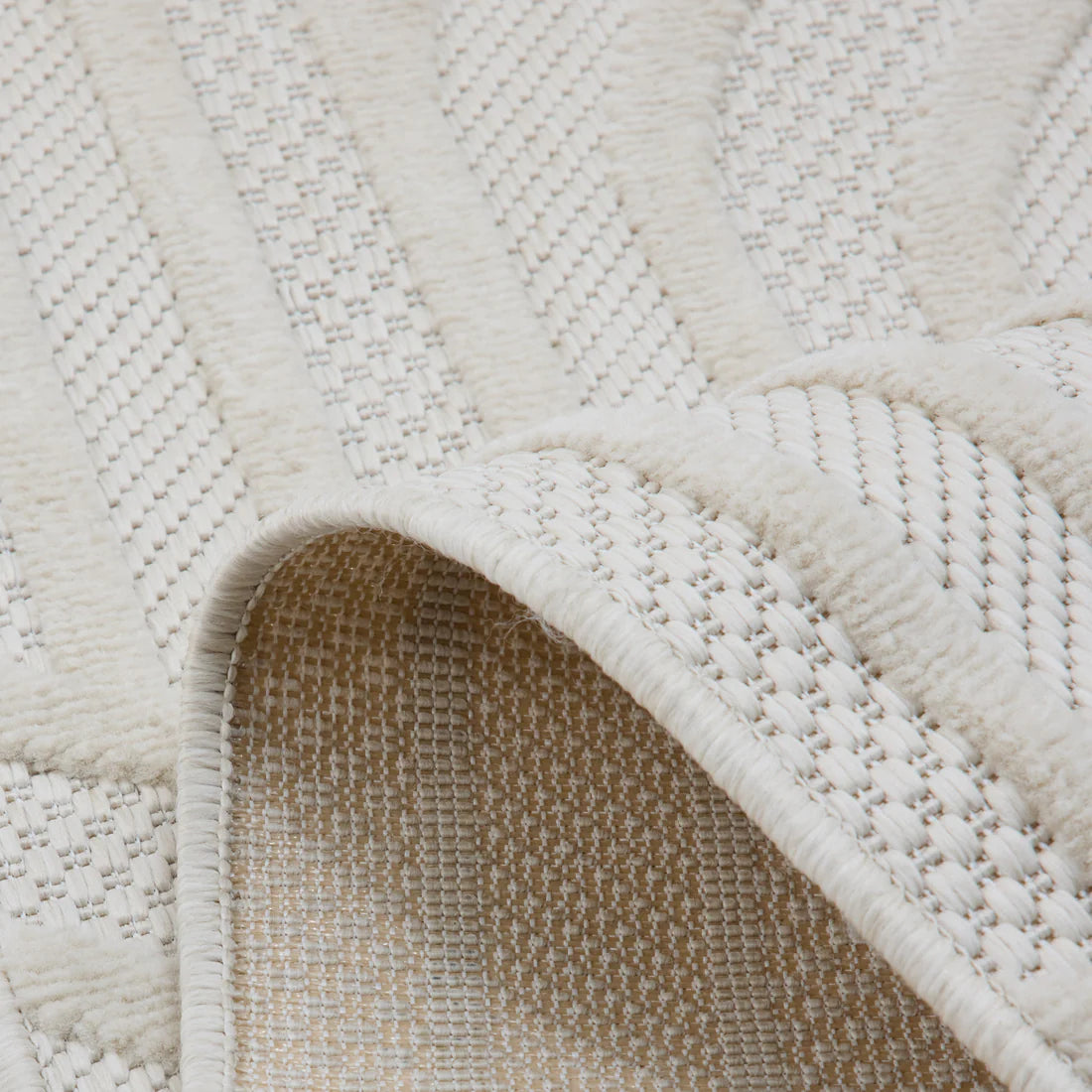Tapis SANTORINI blanc