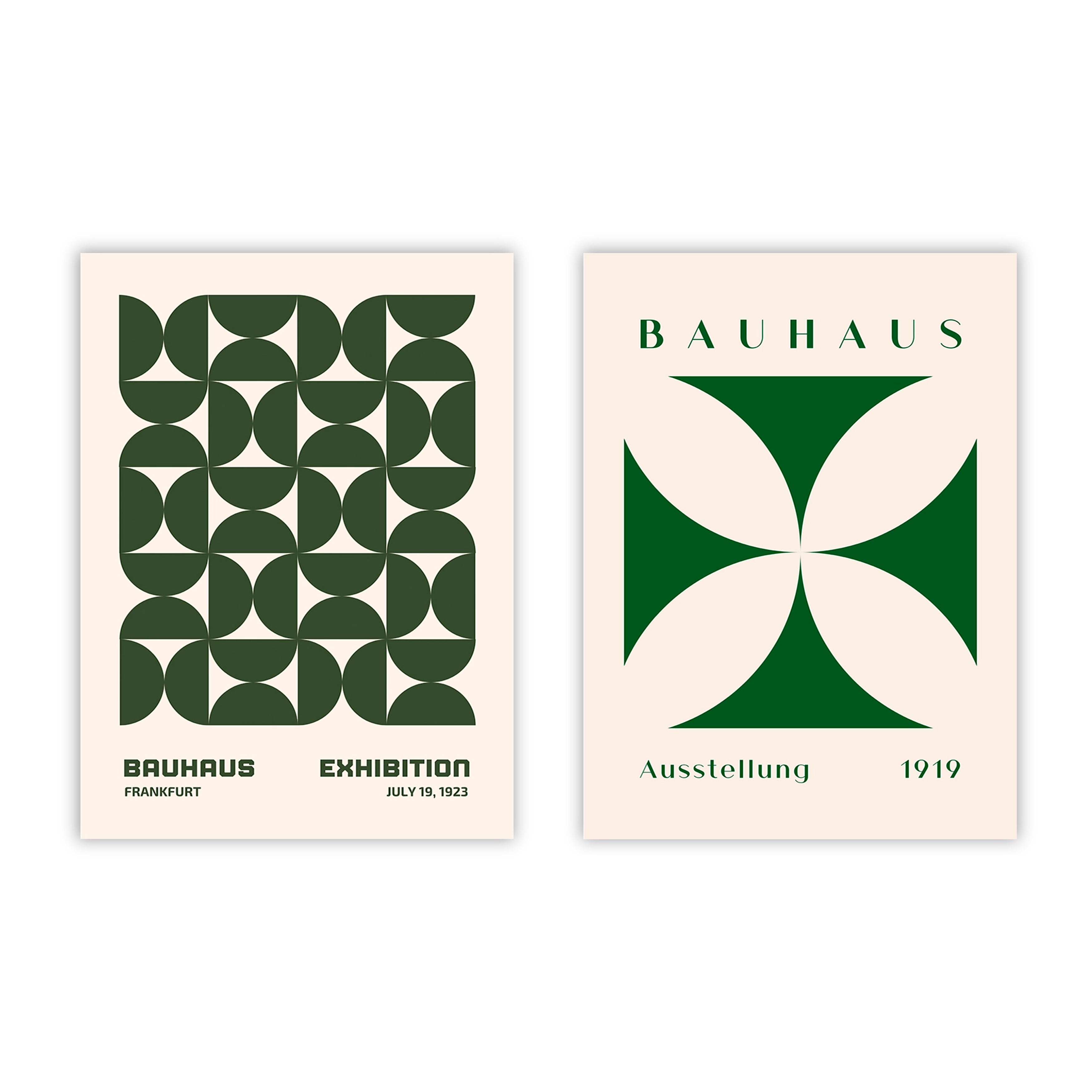 Lot de 2 affiches décoratives 022
