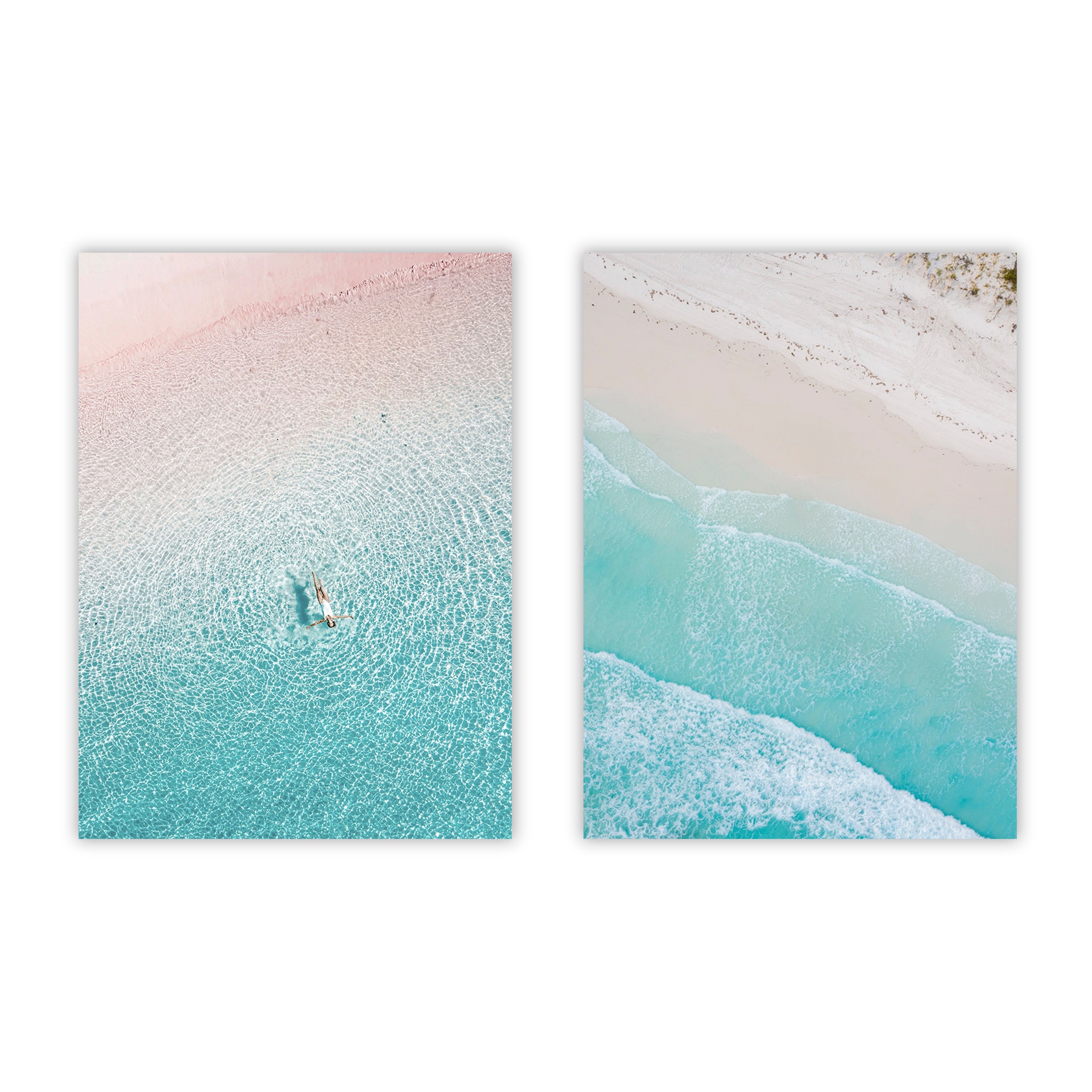 Lot de 2 affiches décoratives 143