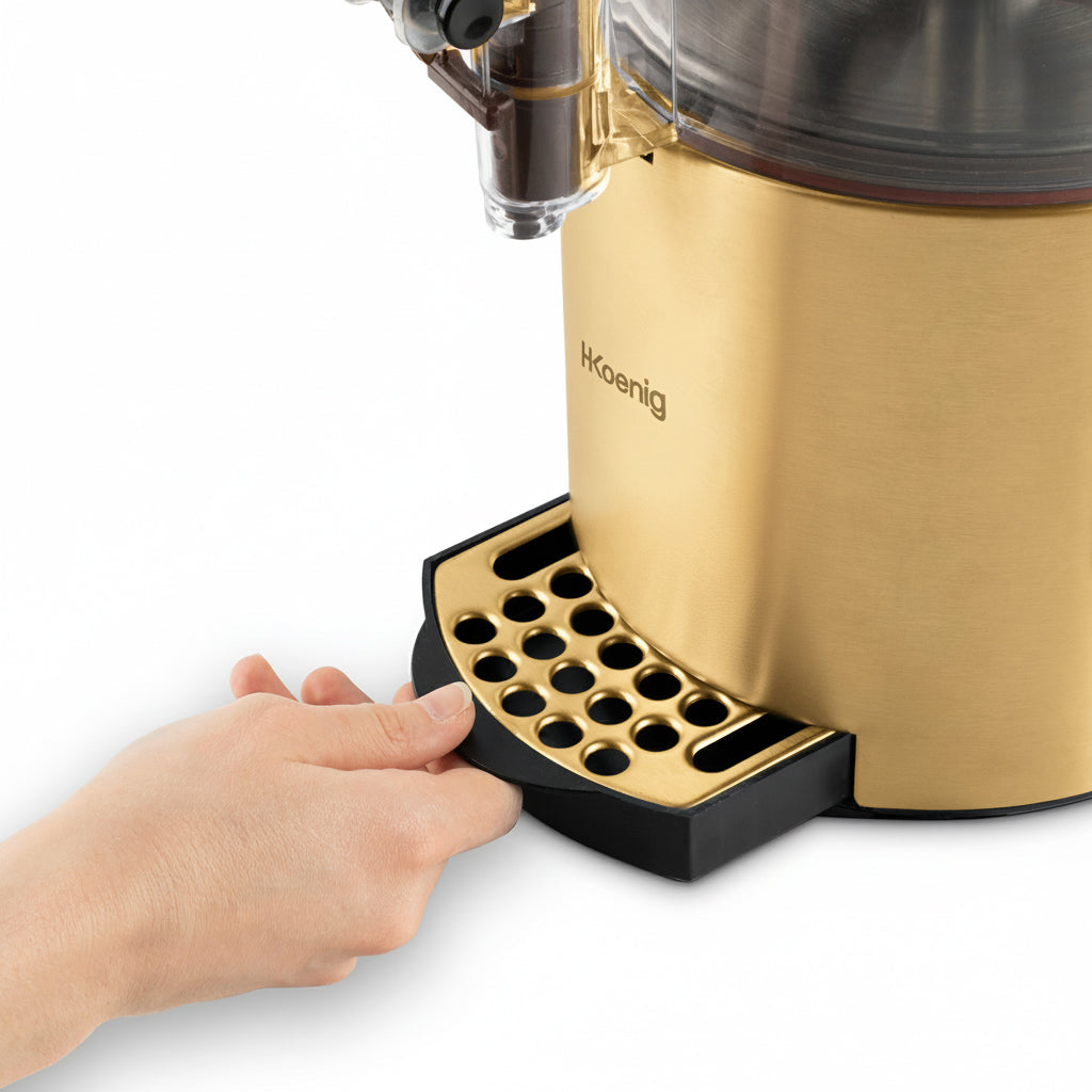 Distributeur de chocolat chaud doré 3L