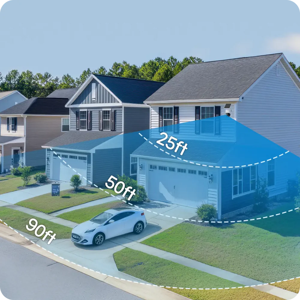 Caméra de sécurité extérieure 4K solaire ST1 – Sans abonnement
