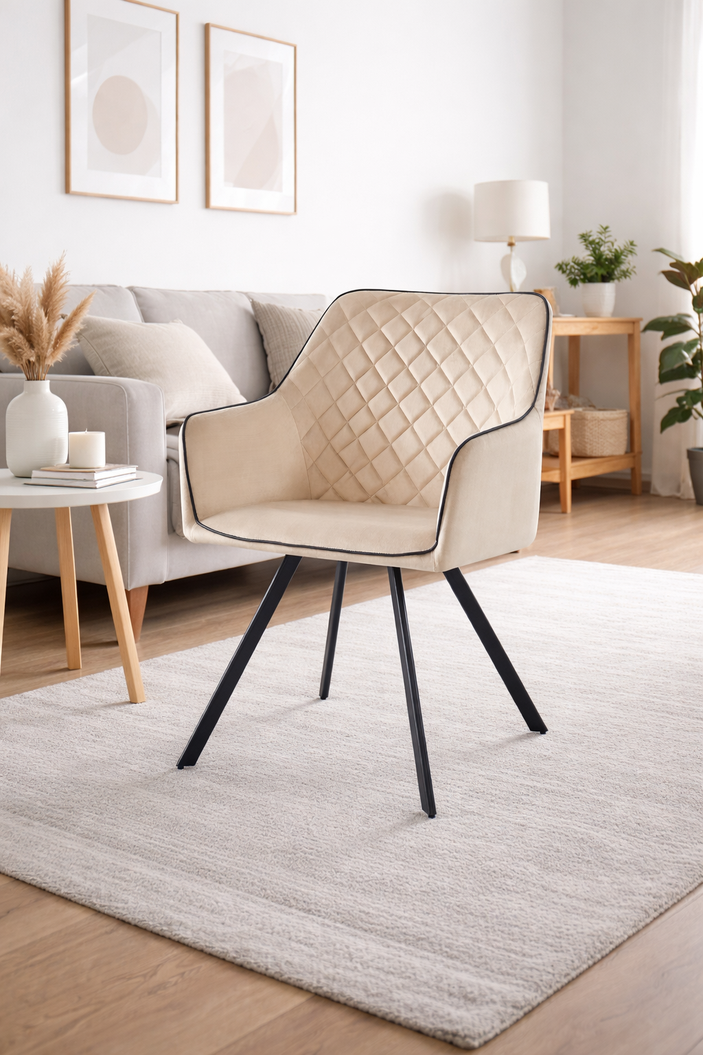 Chaise beige - Amber