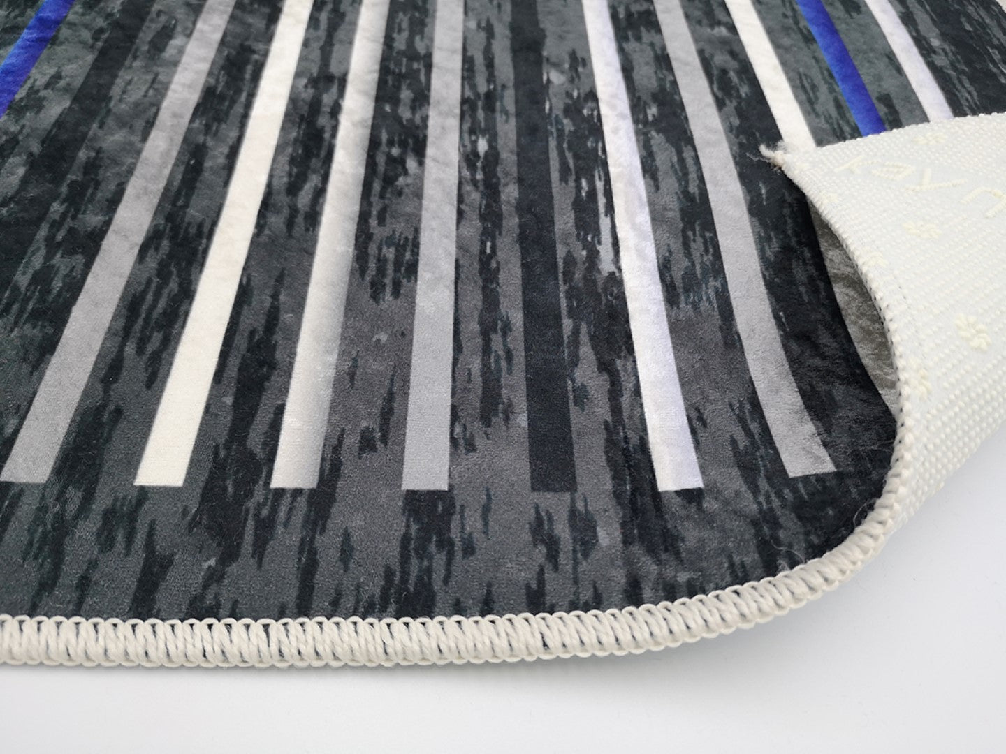 Tapis Rayures Noir