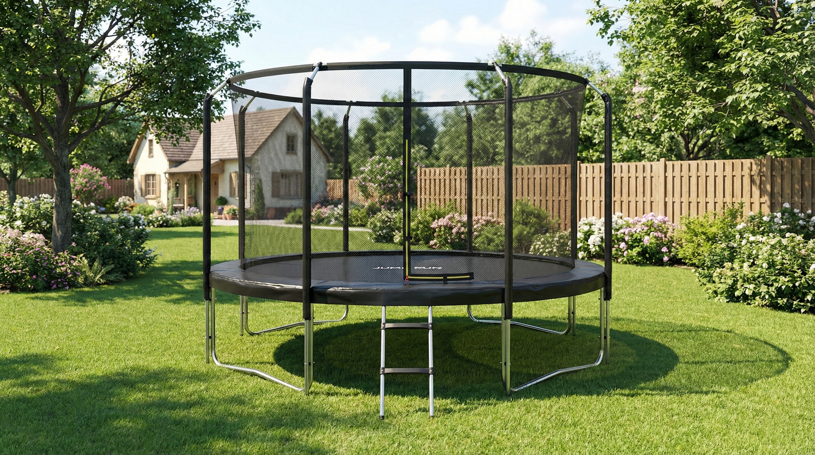 Trampoline Semi-Pro 12FT-366cm Noir