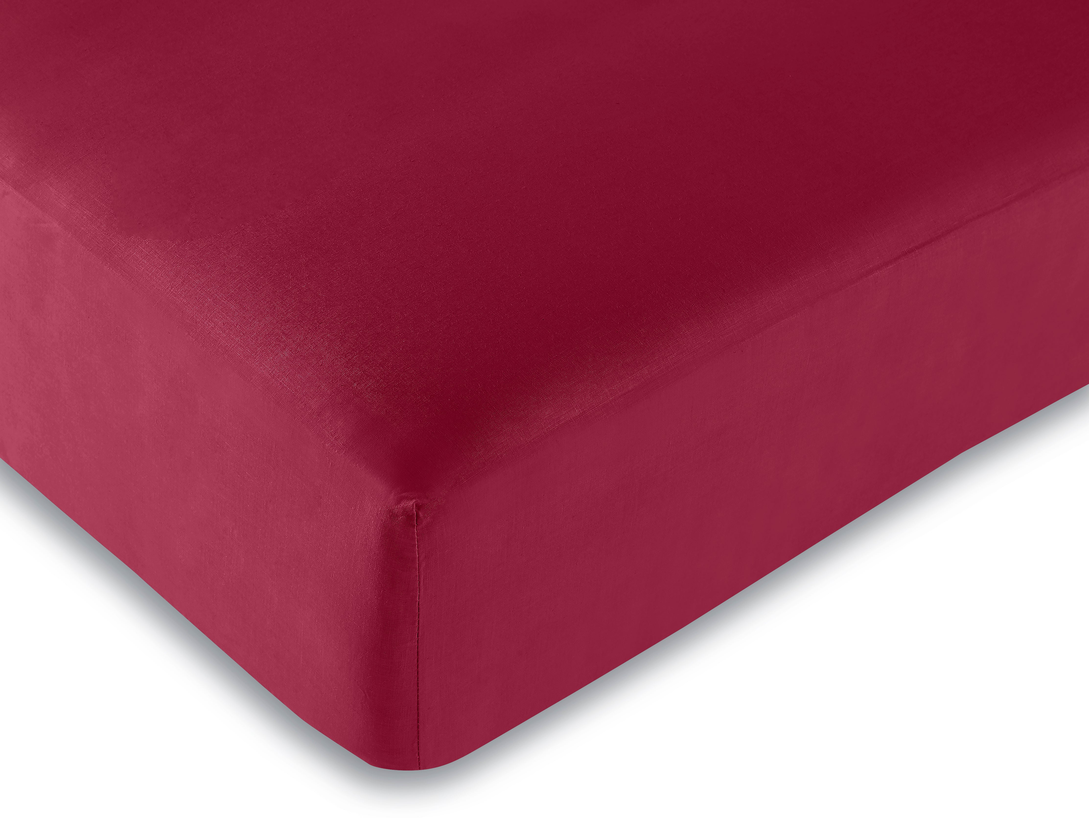 Drap housse 160 x 200 100% coton
