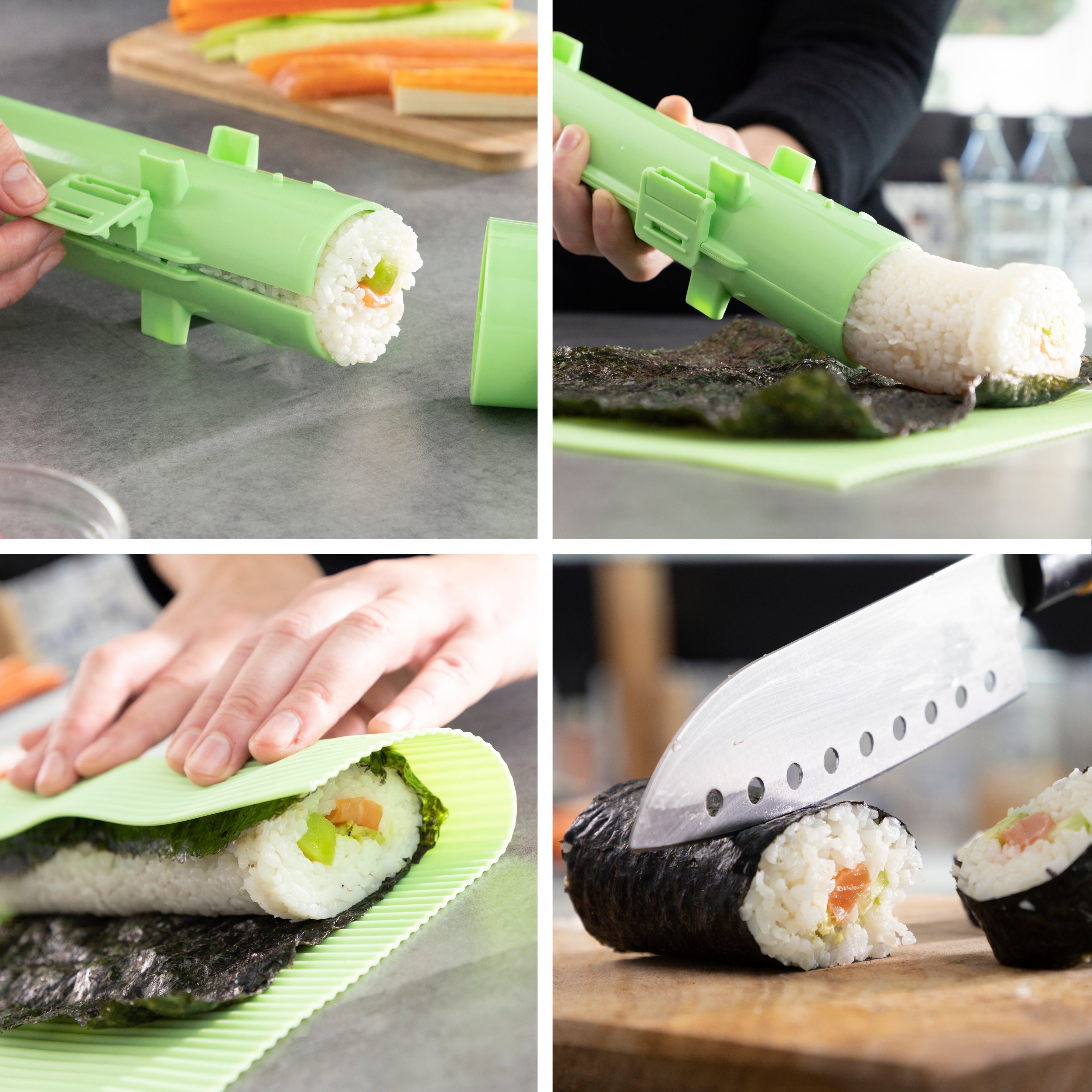 Set de sushi avec recettes Suzooka  3 Pièces