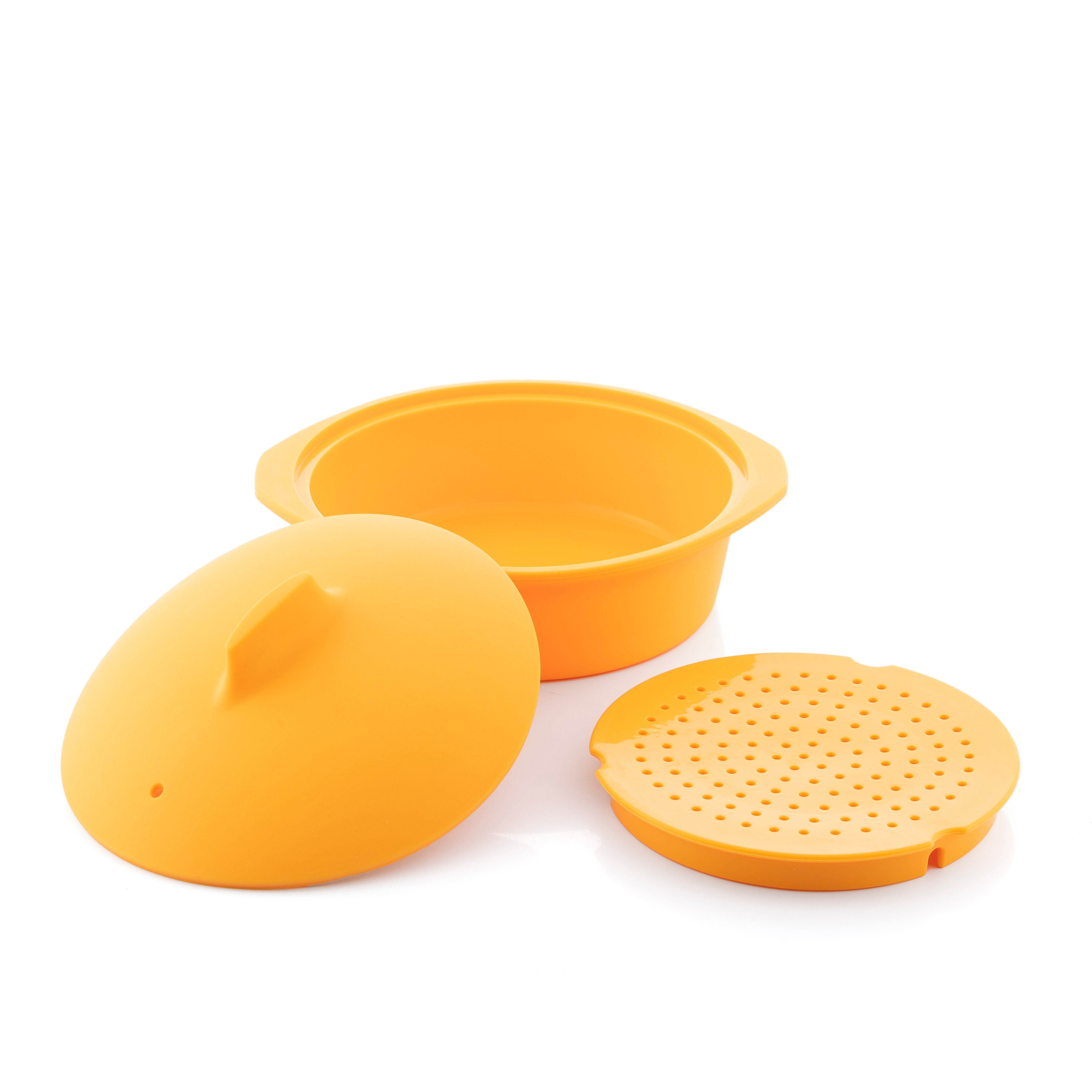 Cuiseur à Vapeur en Silicone Multifonction avec Recettes Silicotte Kitchen Cook