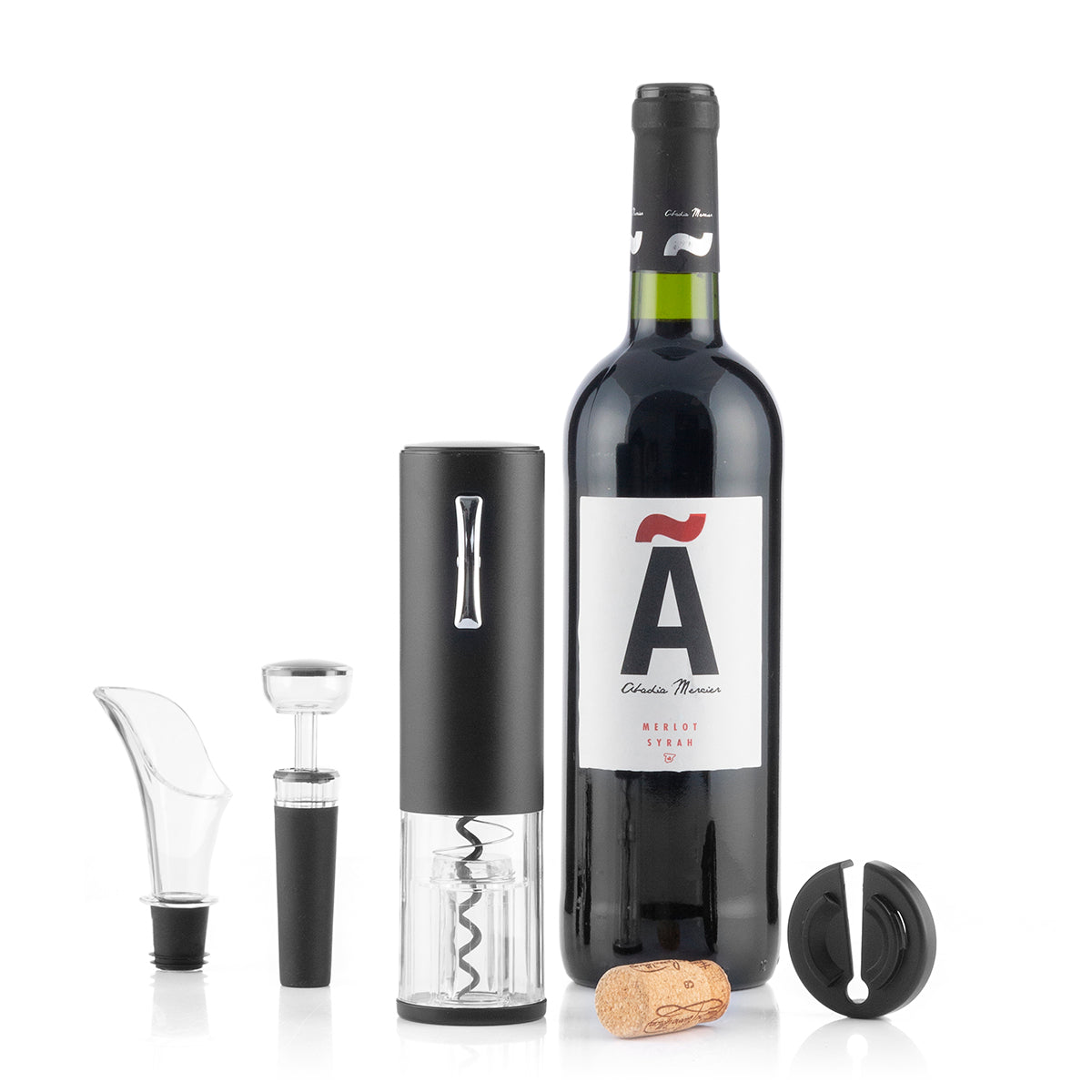 Tire-bouchon Électrique Rechargeable avec Accessoires pour le Vin