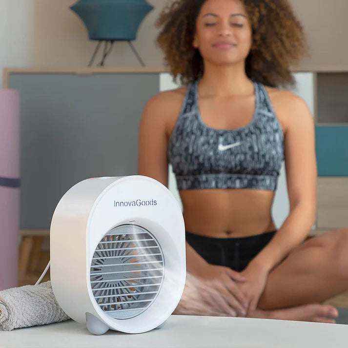 Mini-climatiseur Humidificateur à Ultrasons avec LED