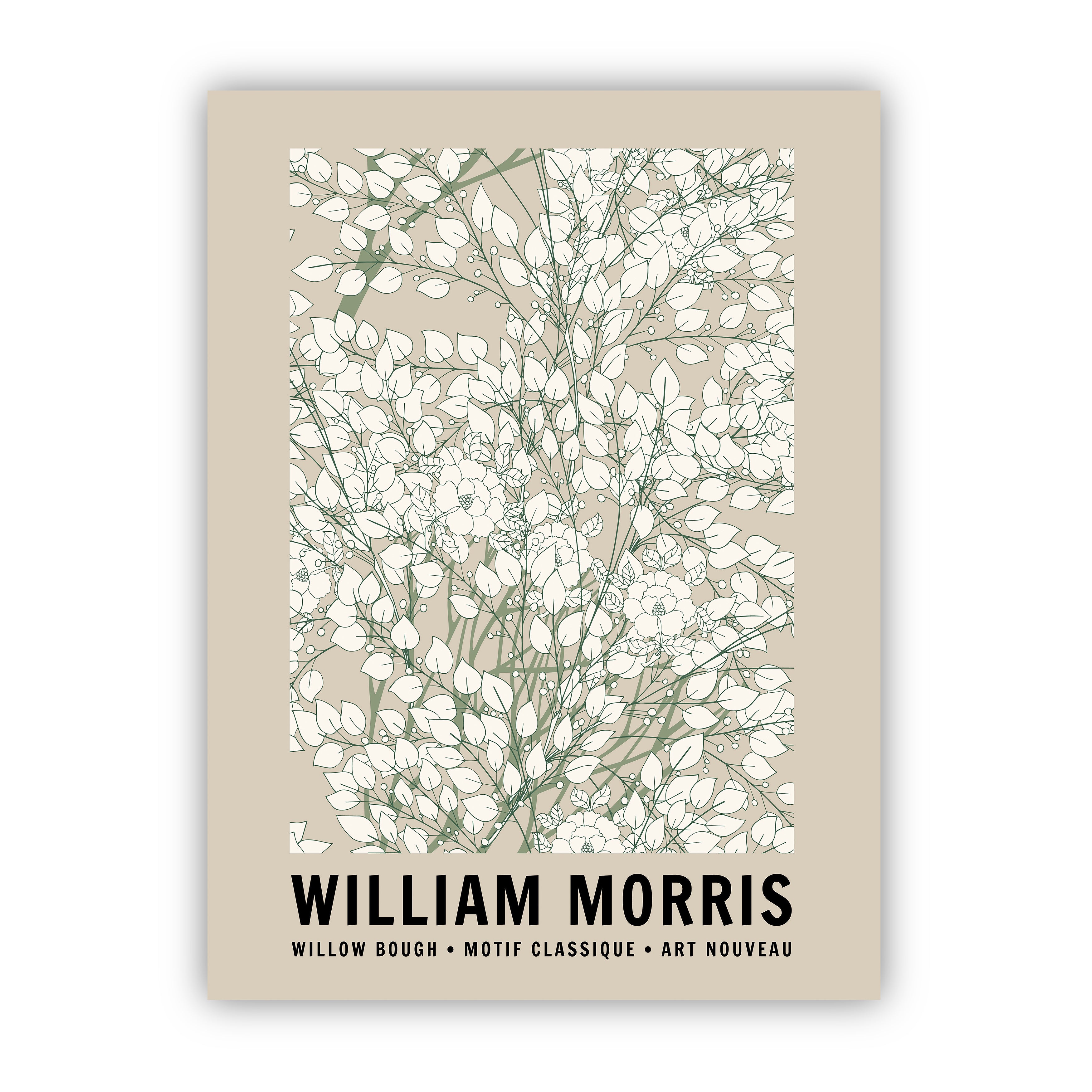 Affiche motif Willow III