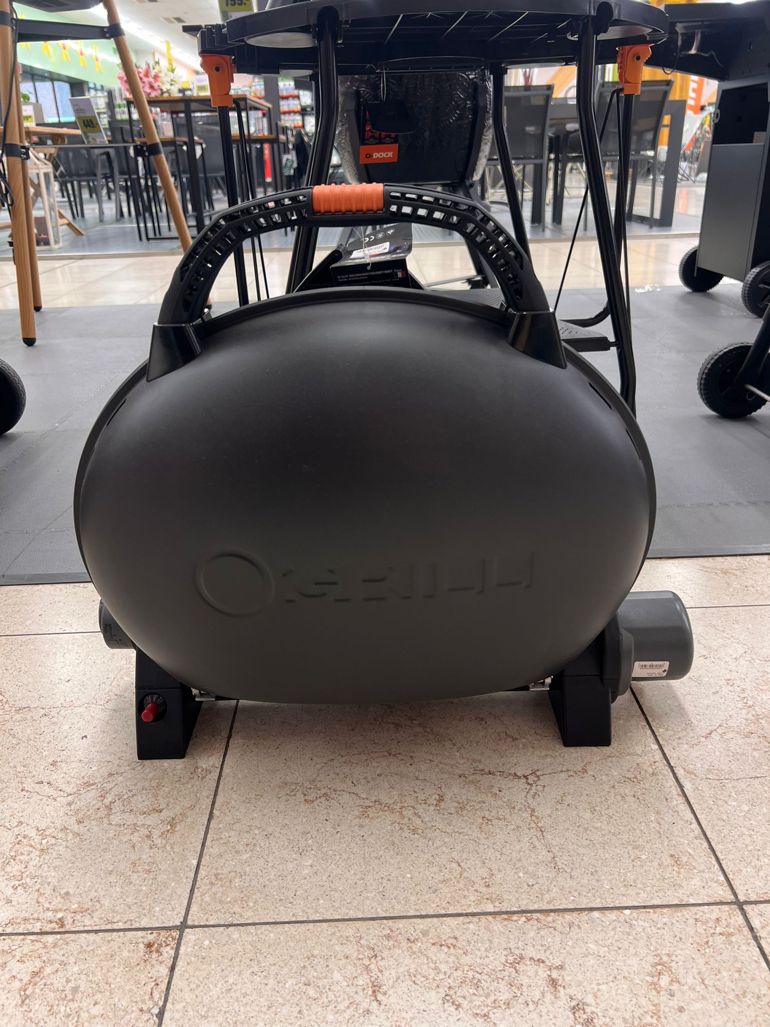 Barbecue gaz compact portable O- grill 900 noir