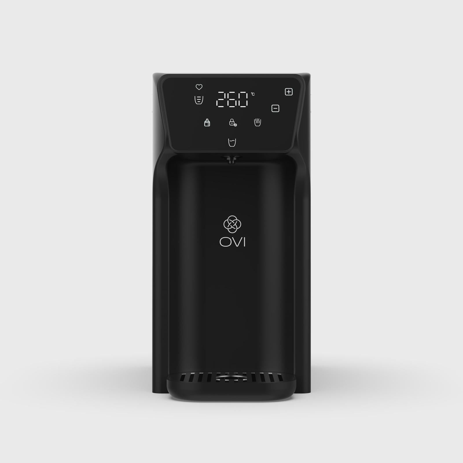 Fontaine à eau ultra compacte et autonome OVI E – coloris noir