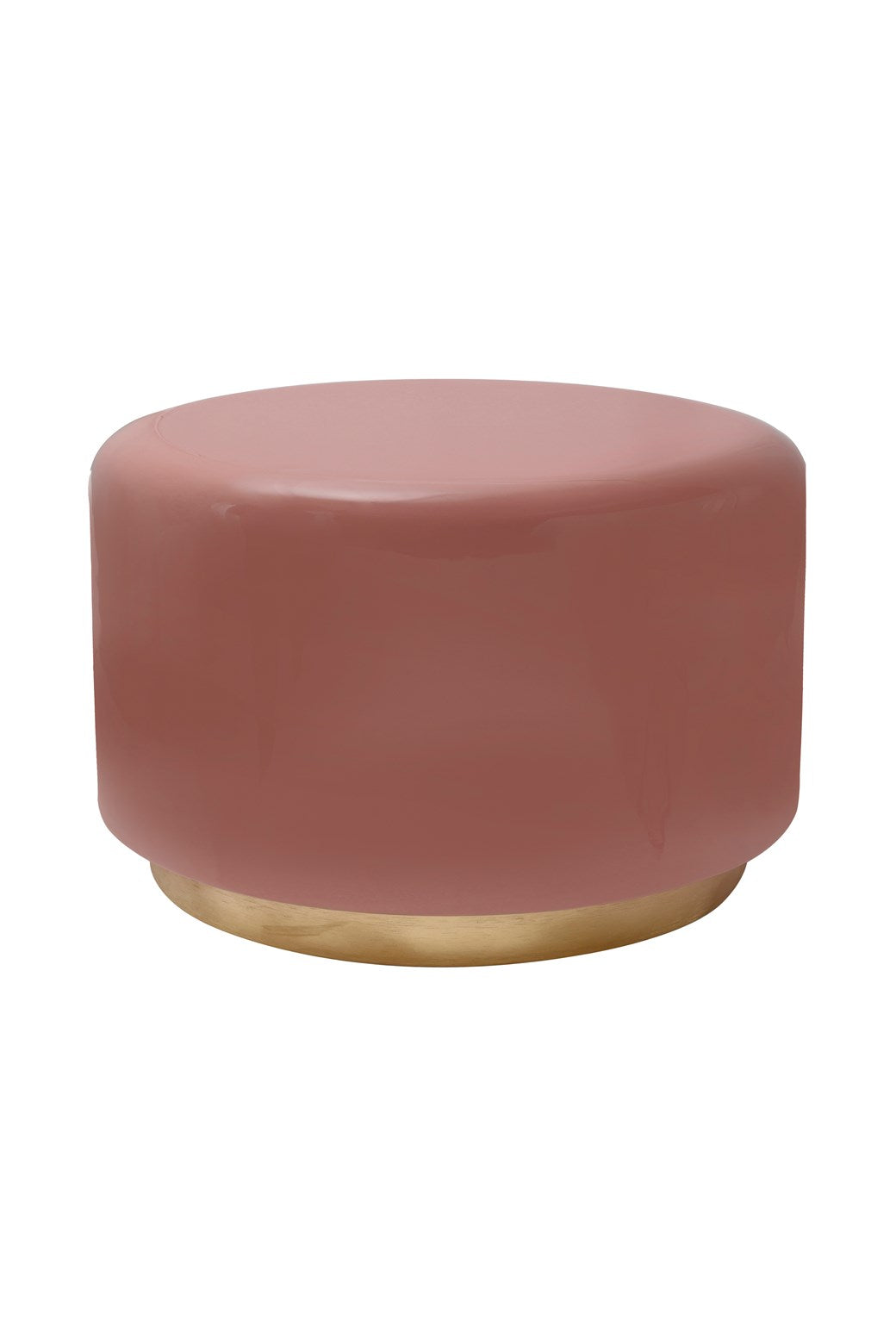 Table d'appoint rose pâle - Art Deco