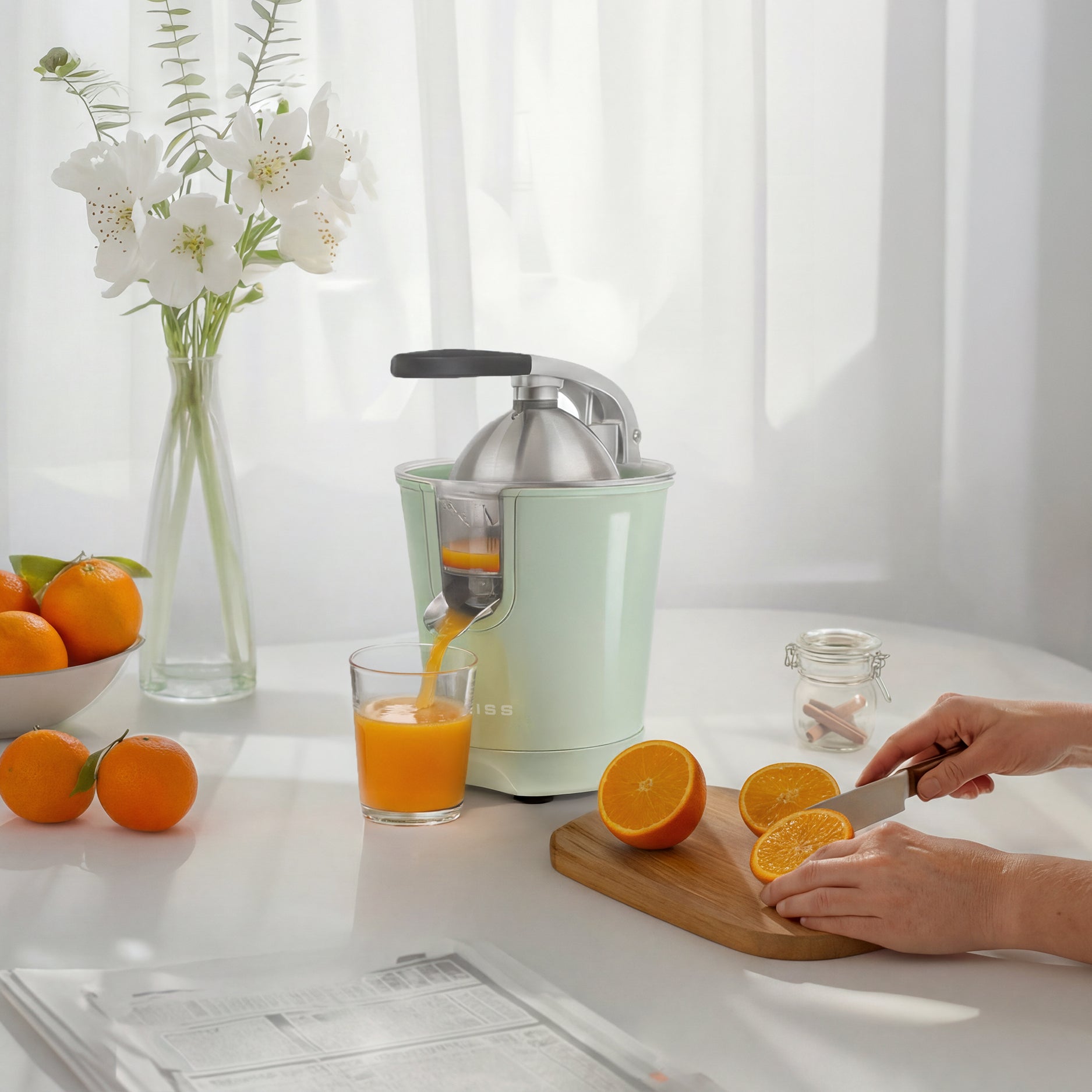 Presse-agrumes électrique Vert